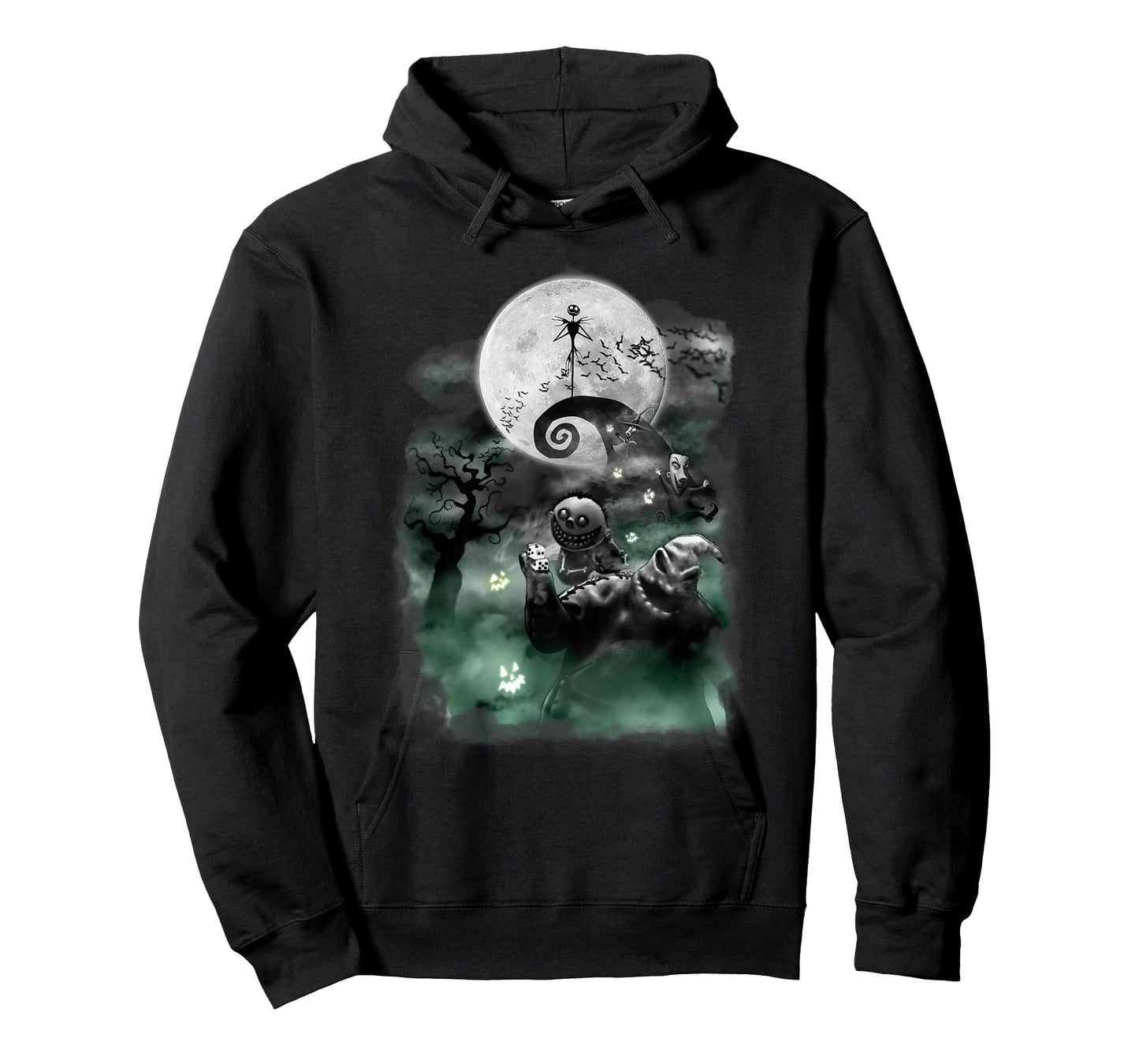 Disney - The Nightmare Before Christmas Haunted Scene T-Shirt