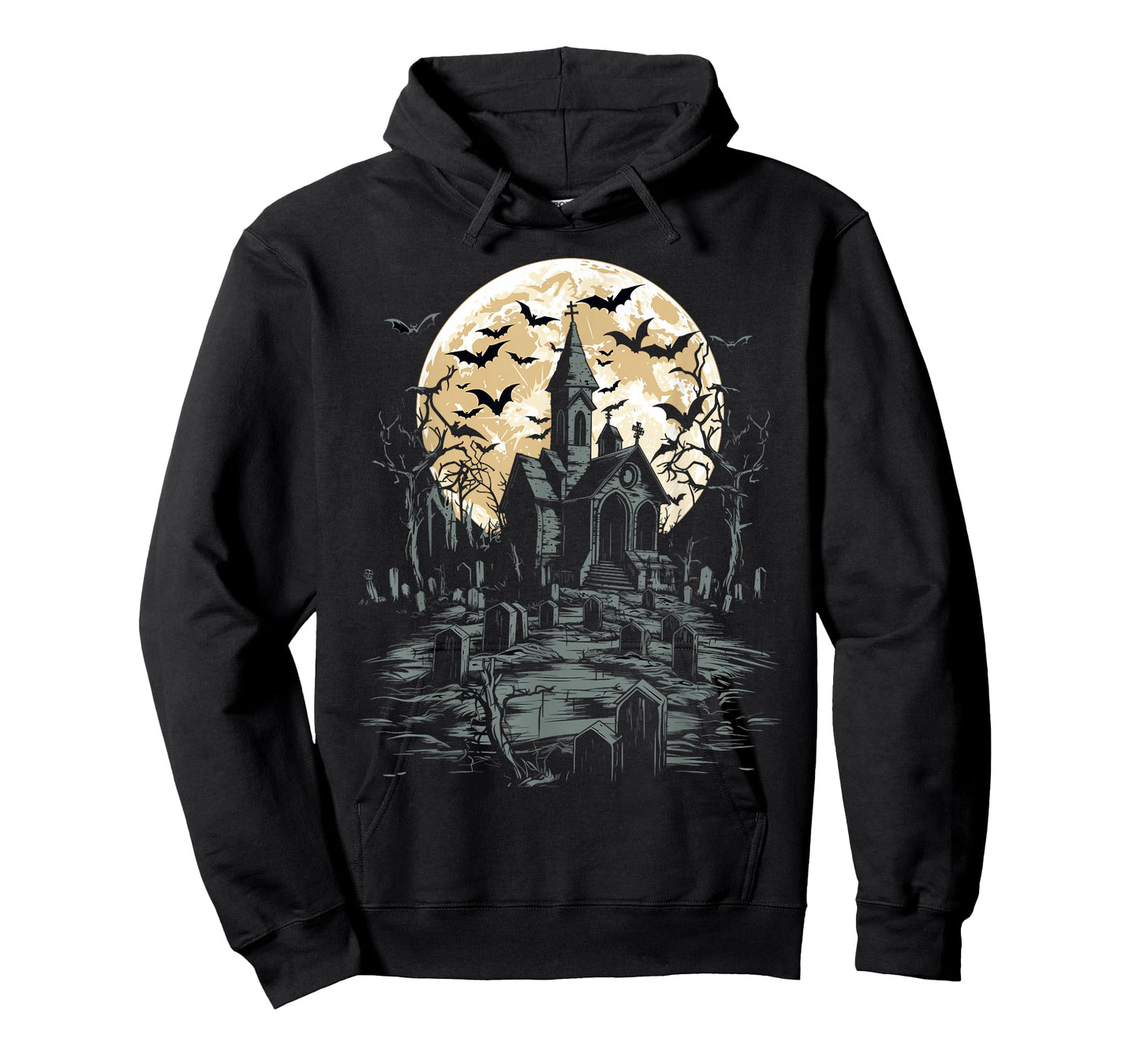 Halloween Spooky Haunted Mansion T-Shirt