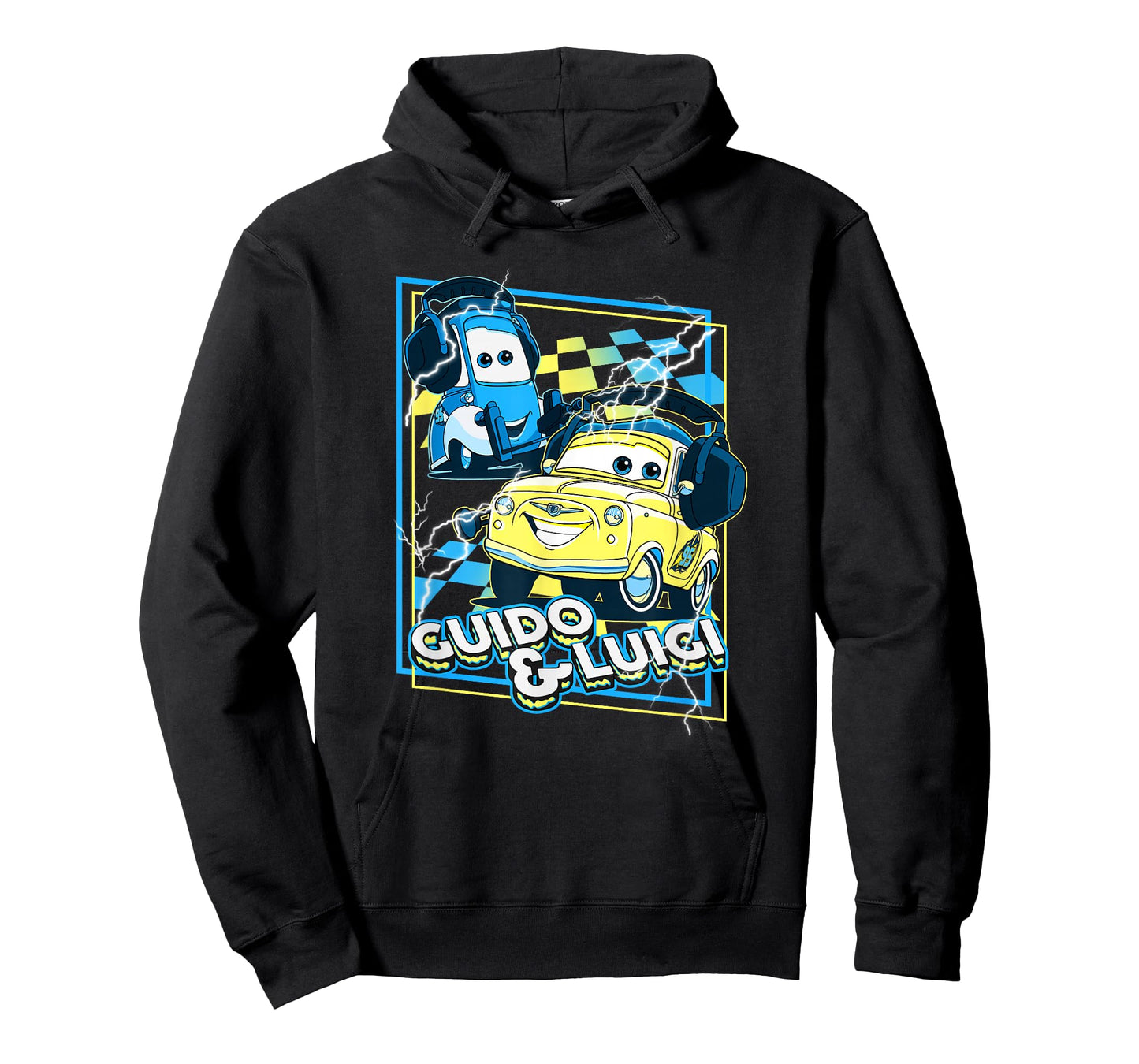 Disney Pixar Cars Guido & Luigi Loud As Thunder T-Shirt