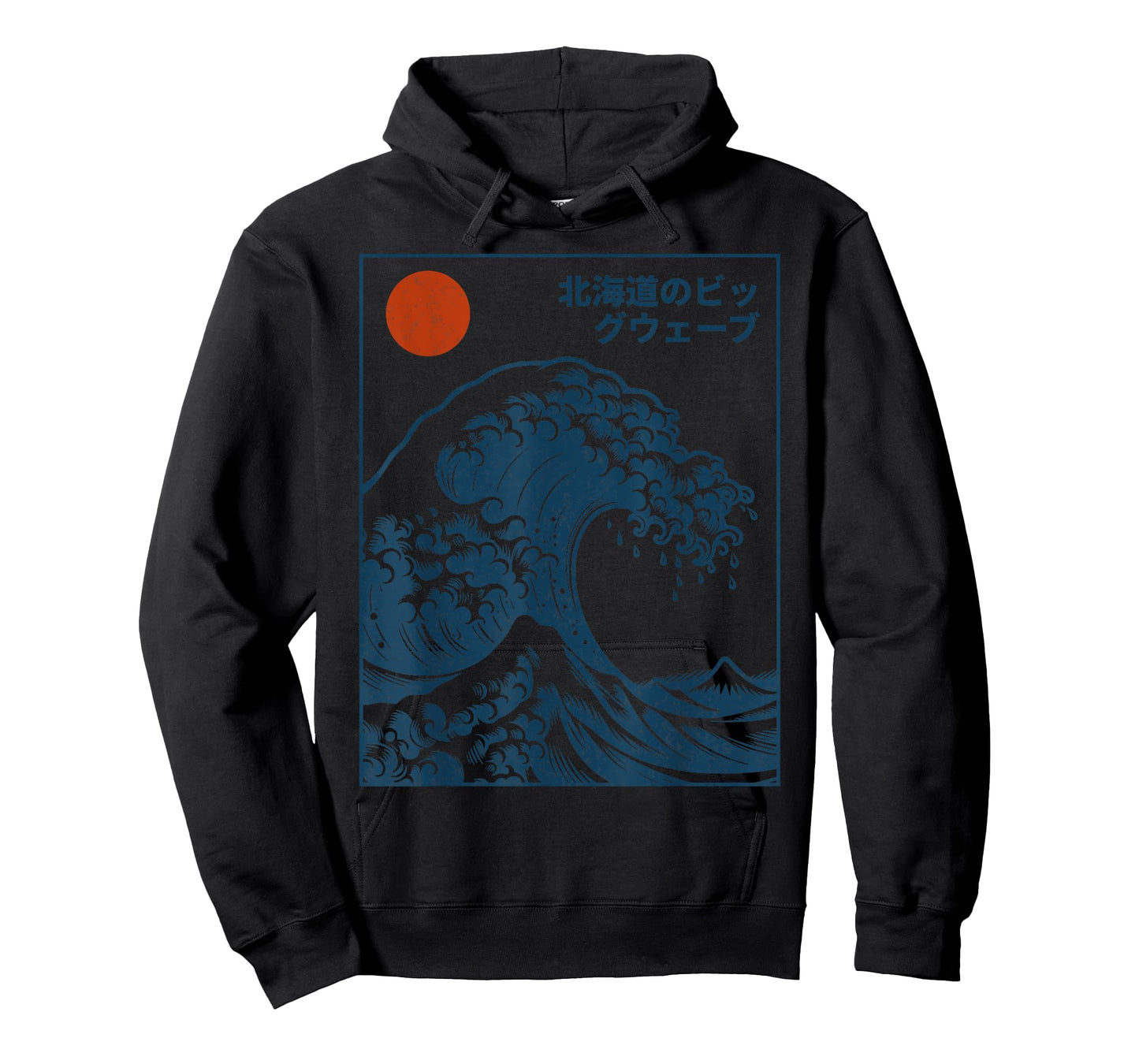 Great Wave Otaku Surfing Vintage Japanese Graphic Tee Men T-Shirt