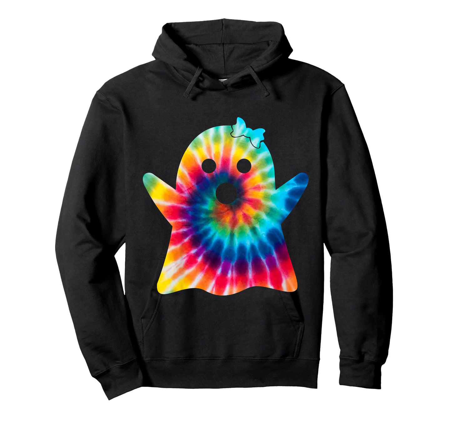 Kids Funny Ghost Costume Tie Dye For Girls Halloween Party 2024 T-Shirt