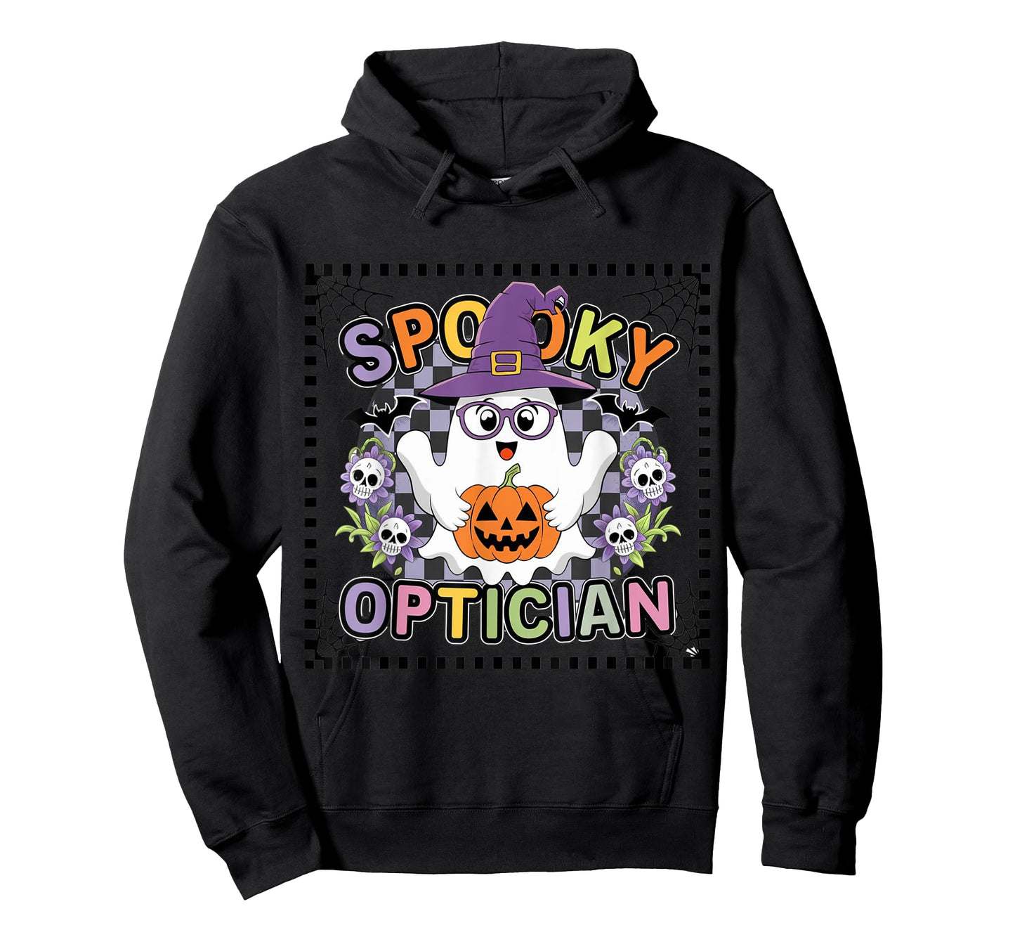 Spooky Optician Halloween Eye Doctor Halloween Optometry T-Shirt