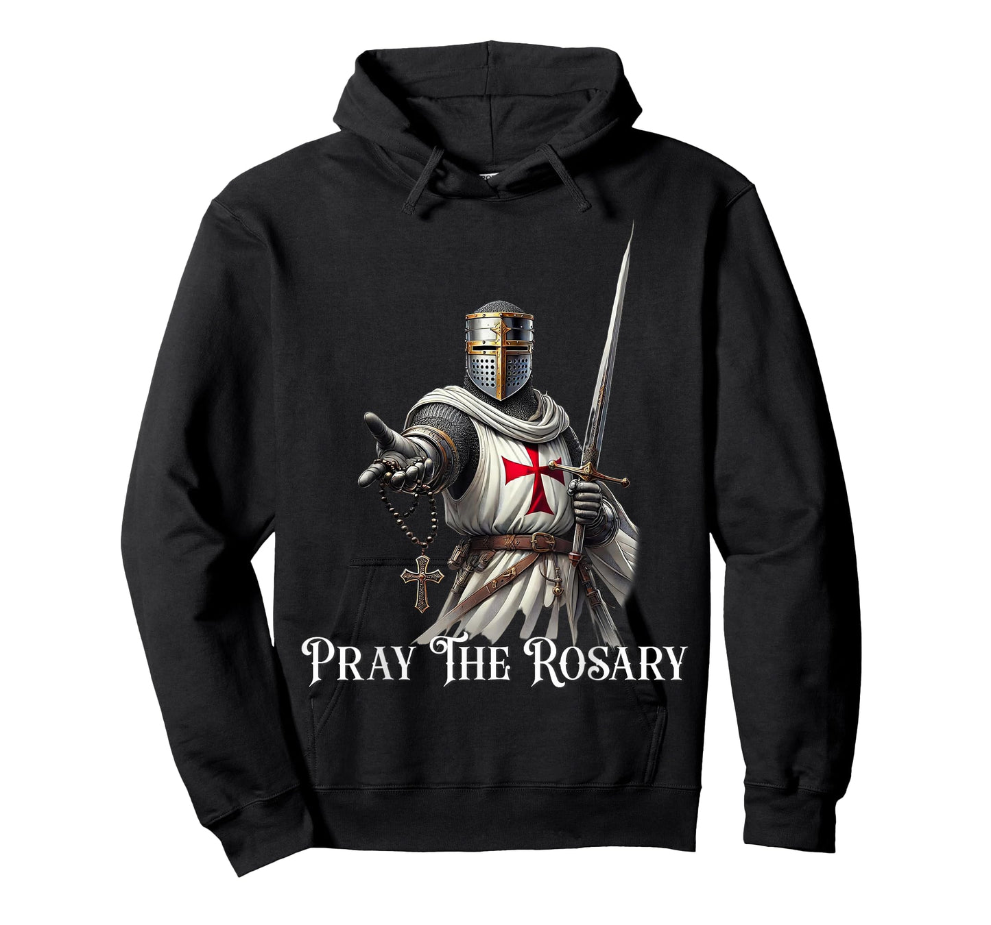 Catholic Knight Templar Latin Crusader Cross T-Shirt
