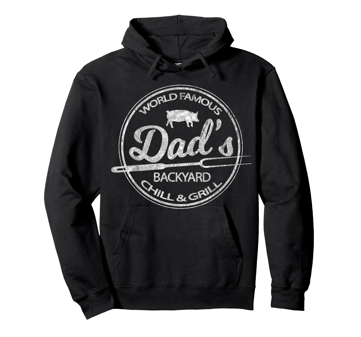 World Famous Dad's Backyard Grill & Chill BBQ T-Shirt T-Shirt
