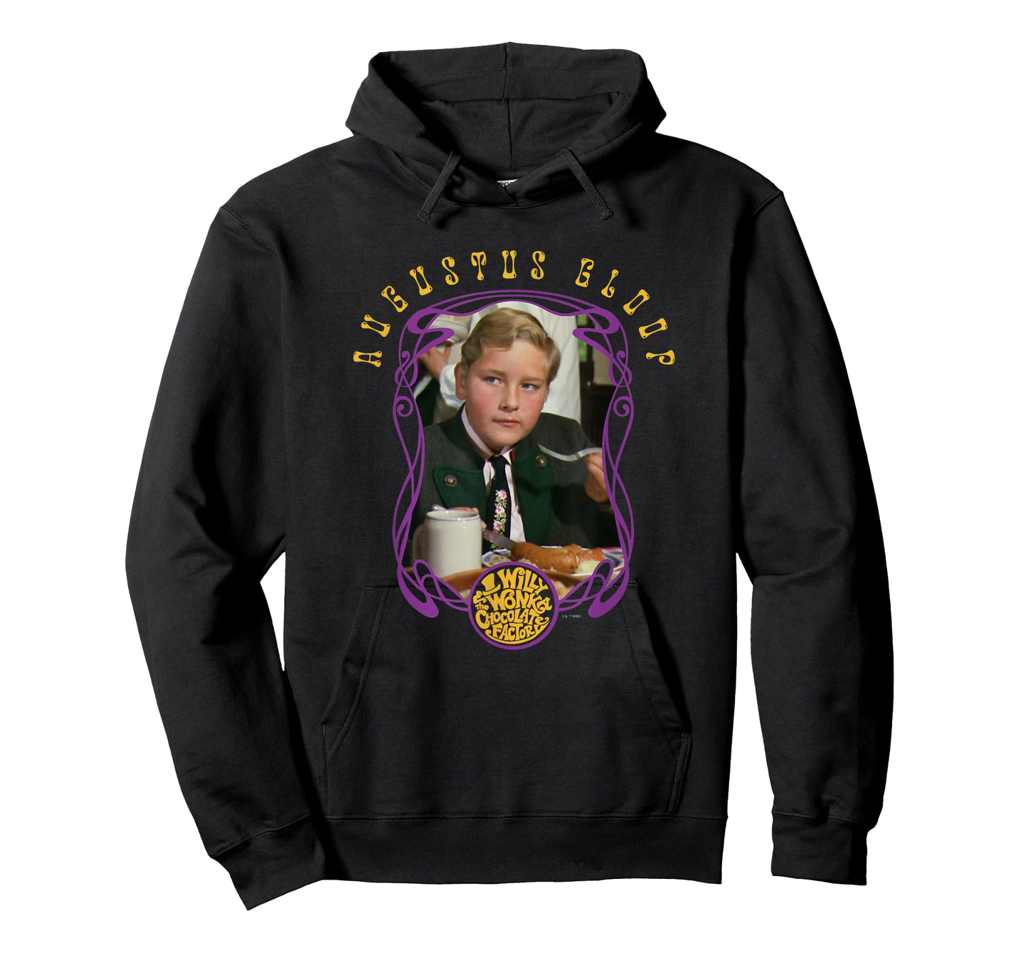 Willy Wonka & The Chocolate Factory Augustus Gloop Portrait T-Shirt