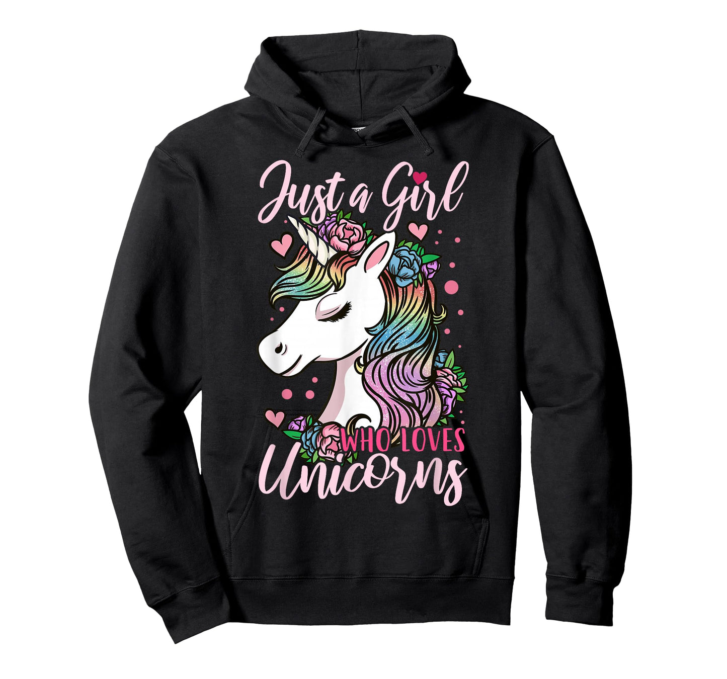 Unicorn Just a Girl Who Loves Unicorns Gift T-Shirt