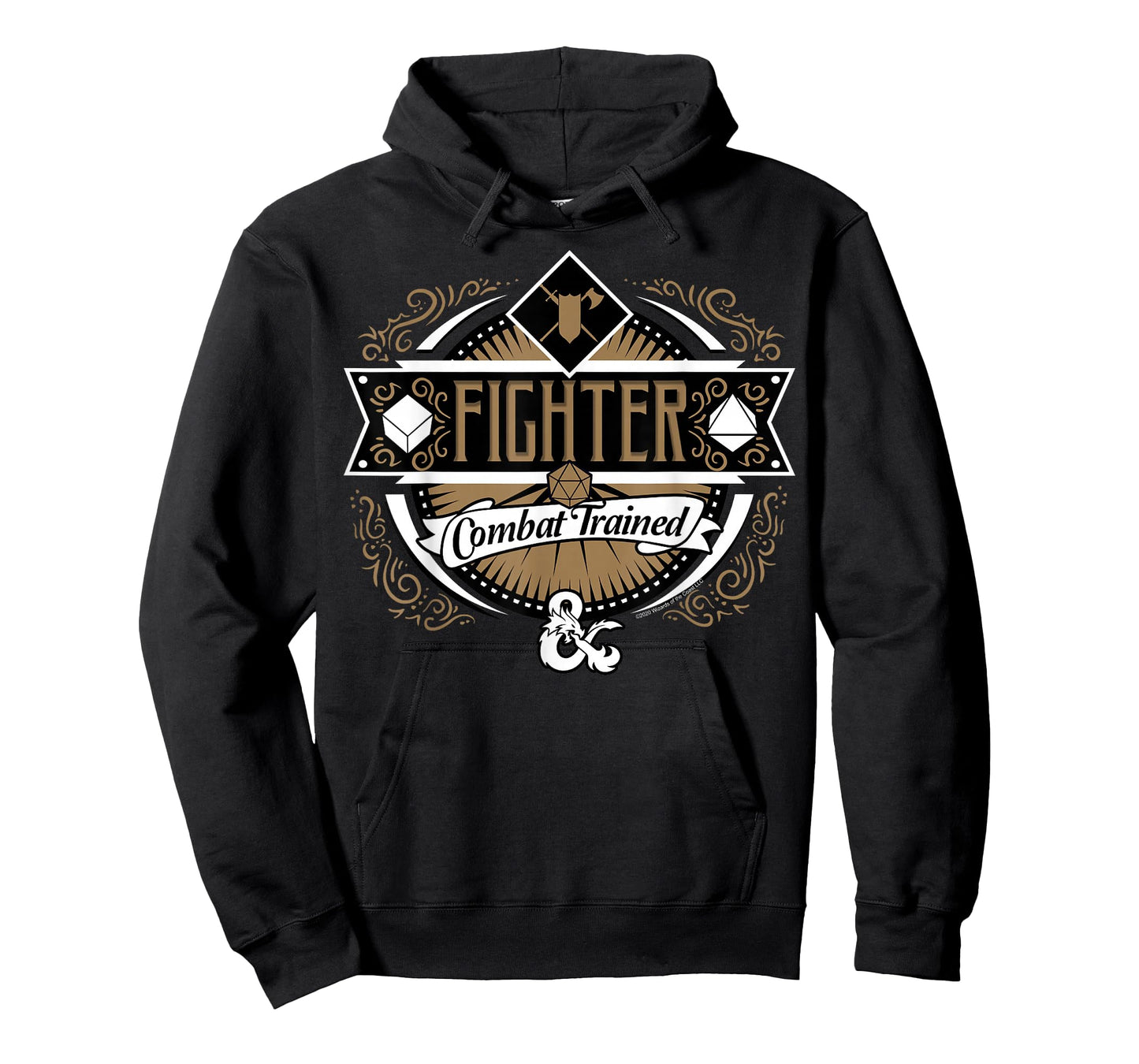 Dungeons & Dragons Fighter Combat Trained T-Shirt