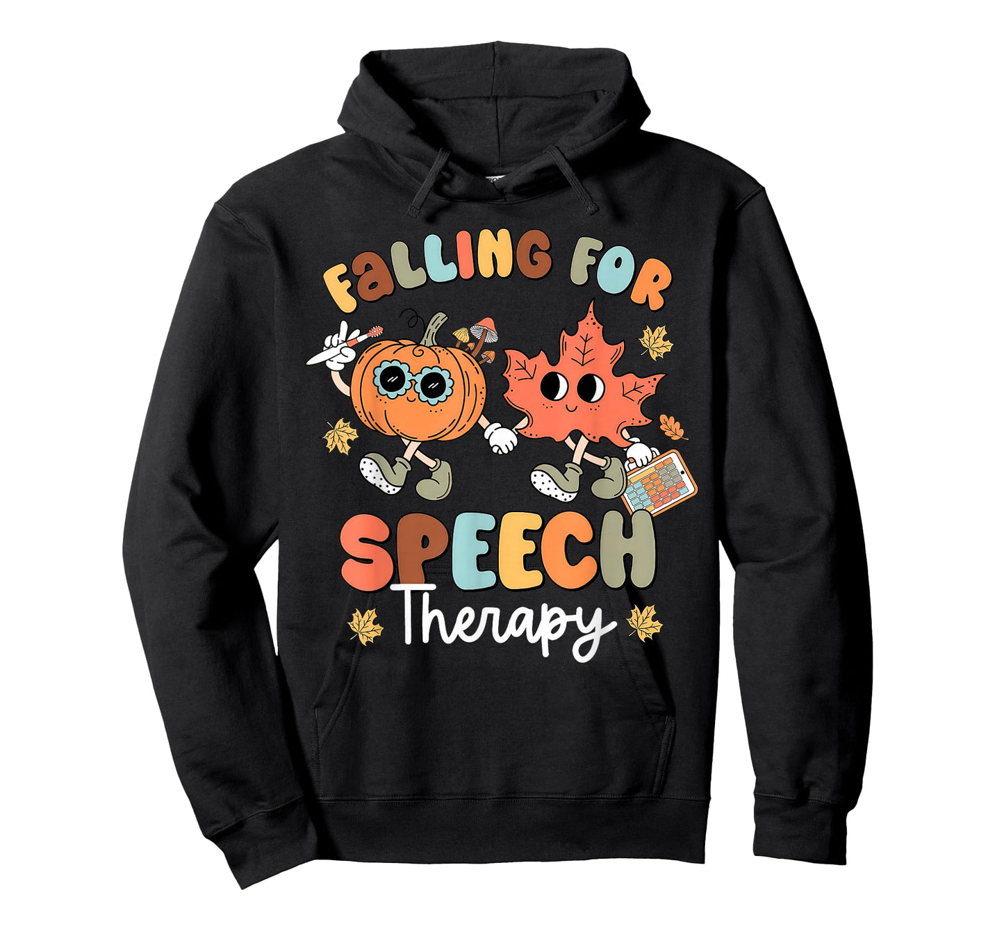 Falling For Speech Therapy SLP Fall Pumpkin Thanksgiving T-Shirt