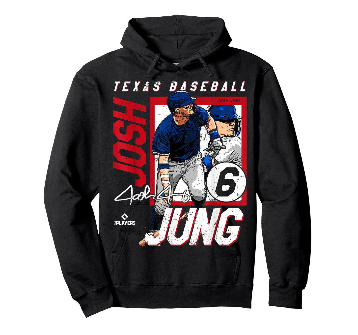 Josh Jung | Texas MLB Baseball Players| MLBJJU204M T-Shirt