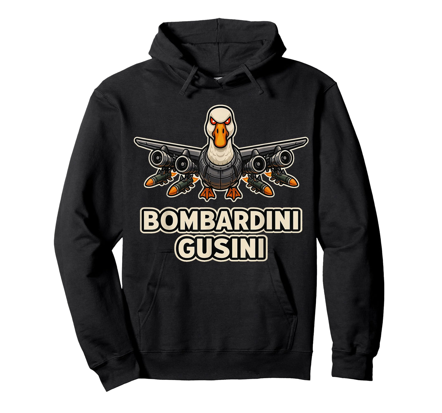 Bombardini Gusini - Funny Goose Brain Rot Kids Duck Meme T-Shirt
