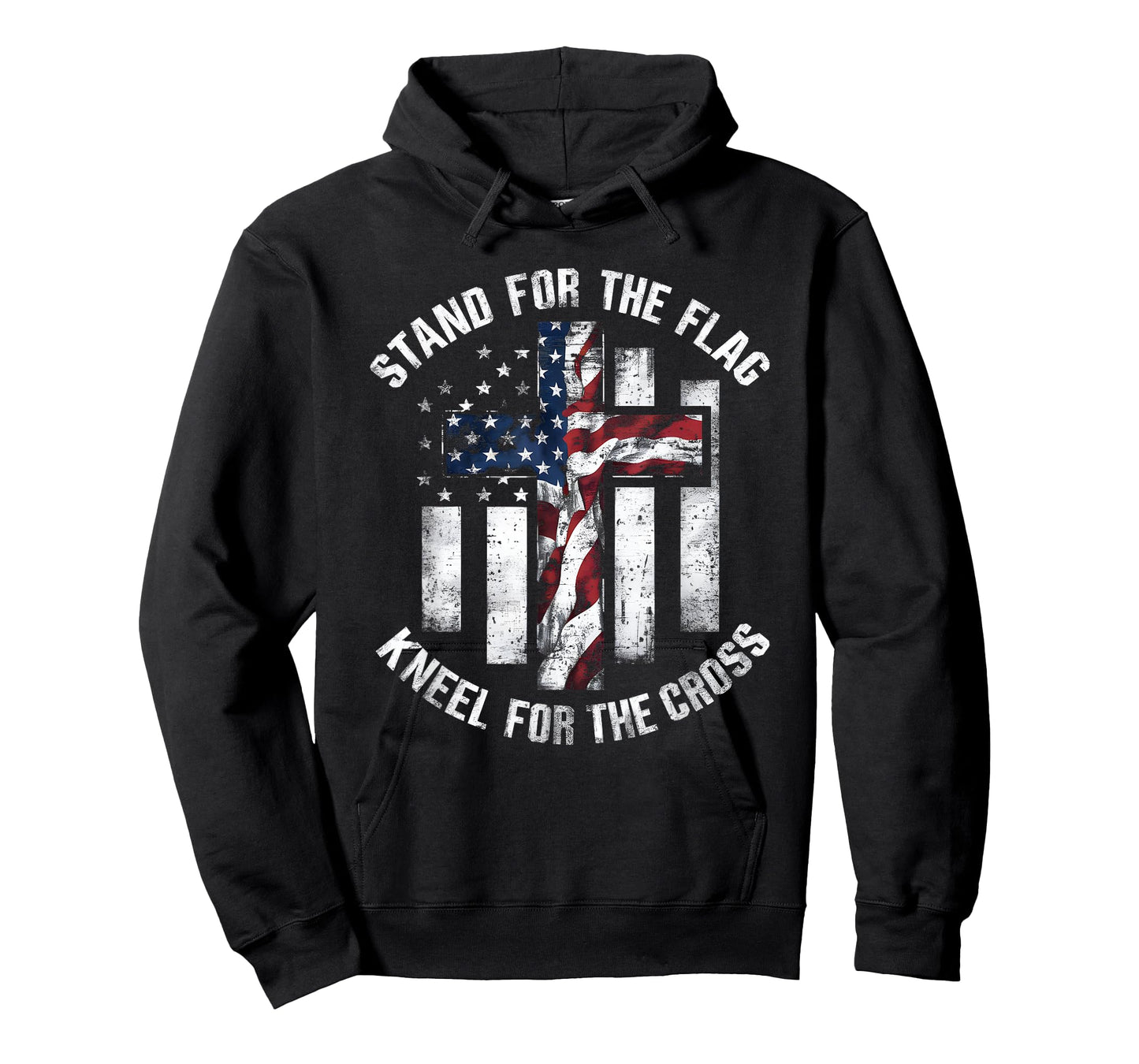 Patriot USA Flag Religious Quote 4th of July Christian Faith T-Shirt for Women Men