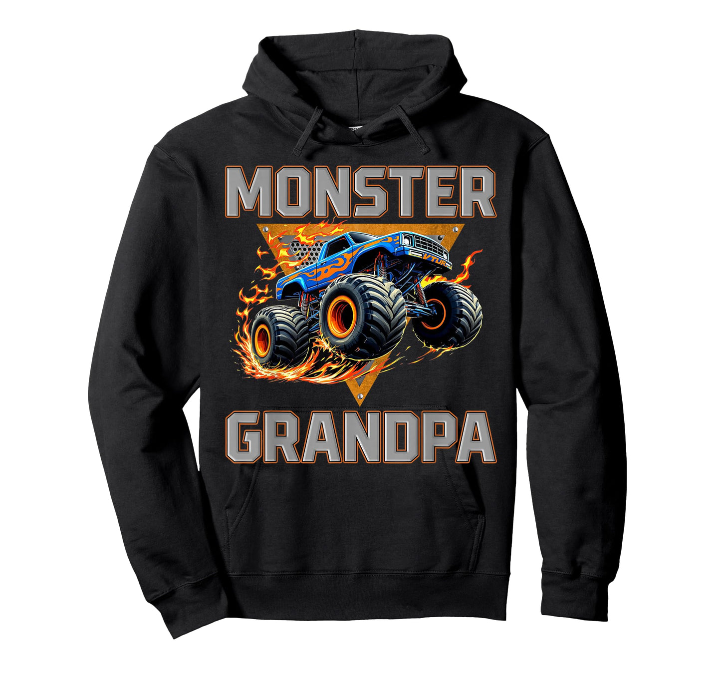 Monster Truck Grandpa Family Matching Monster Truck Lovers T-Shirt