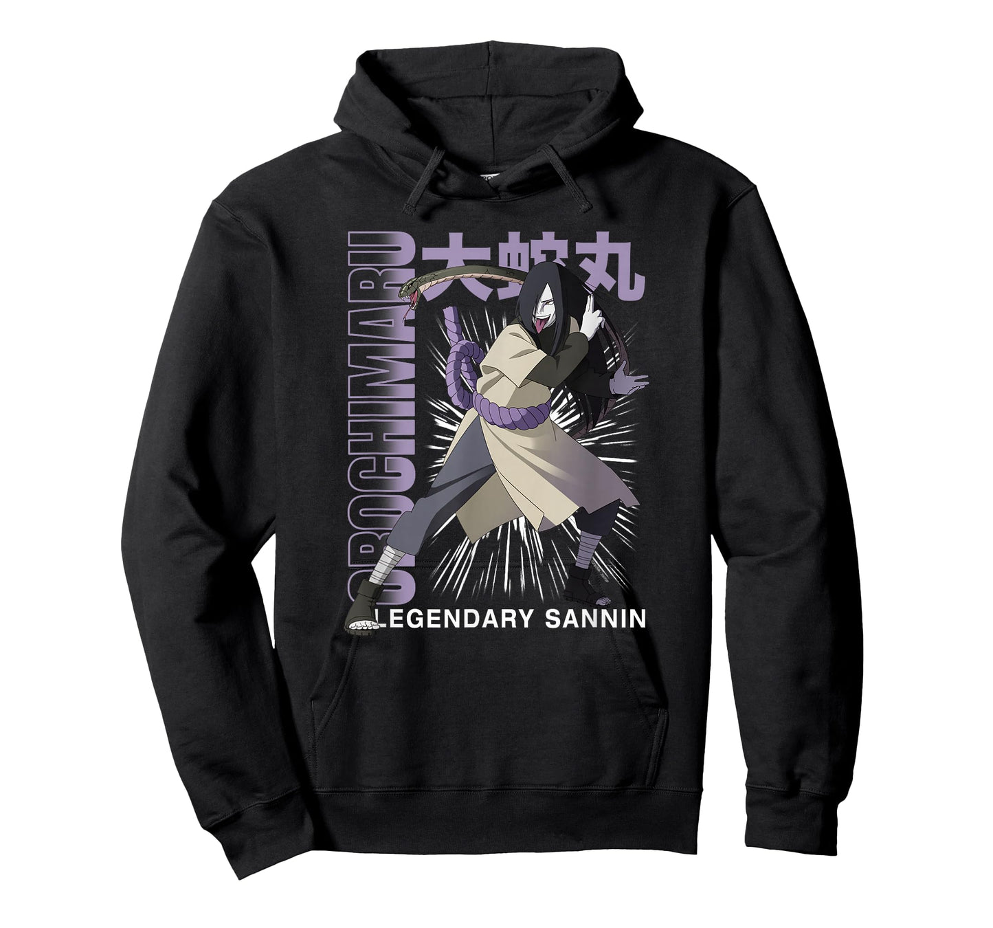 Naruto Shippuden Orochimaru Legendary Sannin Anime T-Shirt