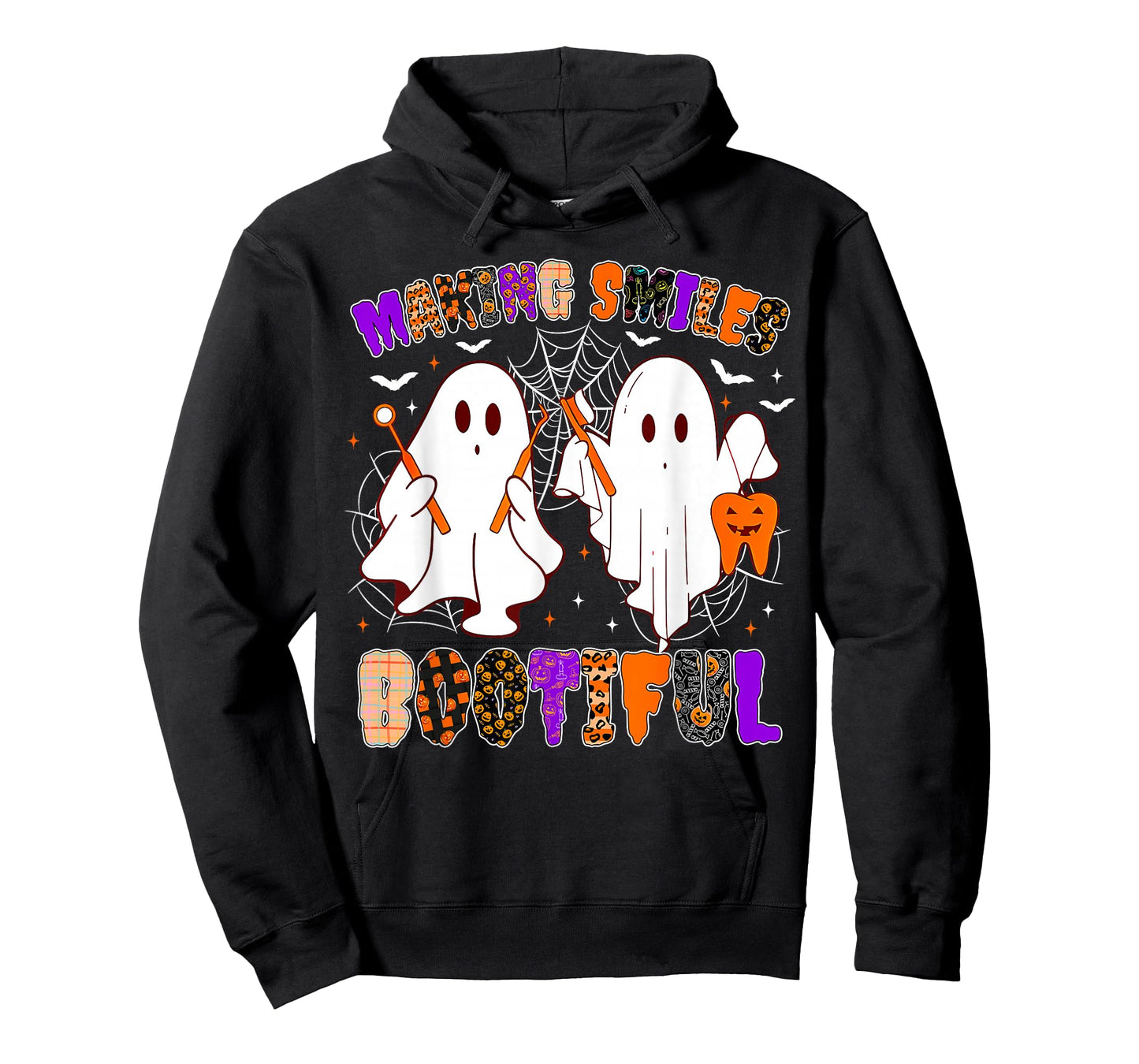 Making Smiles Bootiful Funny Ghost Dentist Halloween Dental T-Shirt