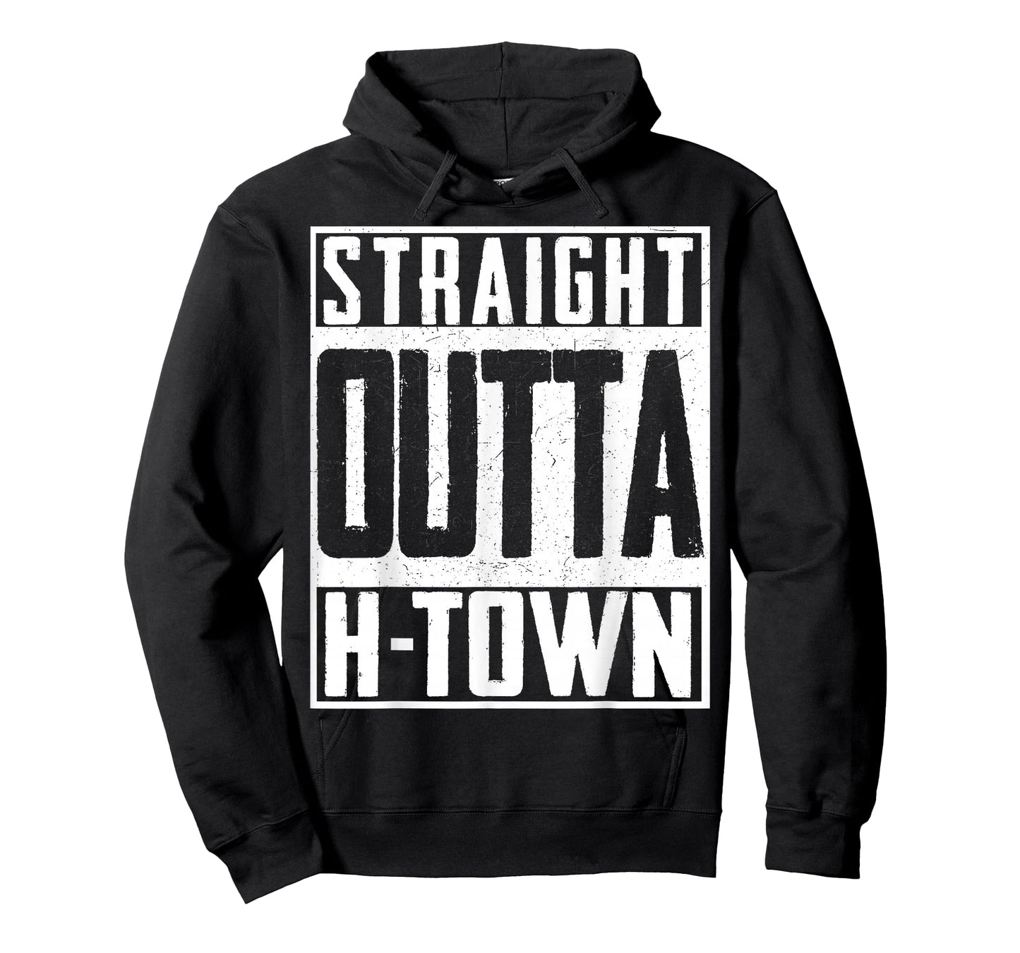 Straight Outta H-Town Houston Pride Patriot T-Shirt