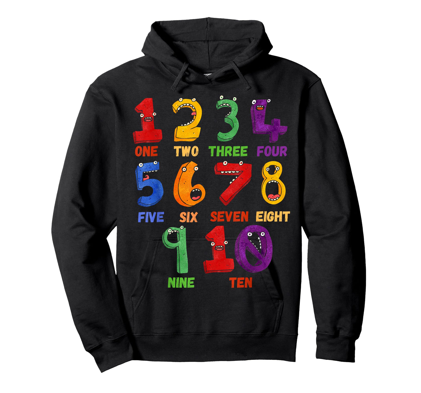 Learning Math Numbers Counting Funny Back to School Teacher T-Shirt for Men Women Girls Kids