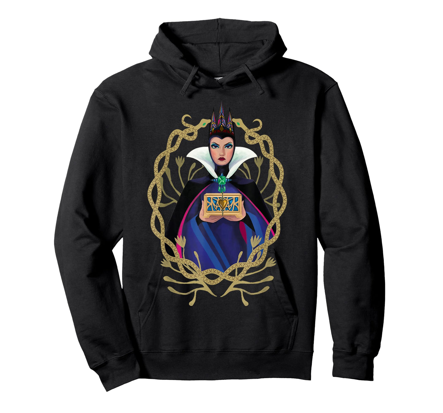 Disney Snow White Movie Evil Queen and Heart Box T-Shirt