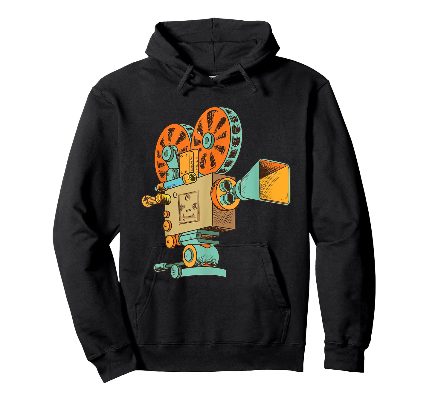 Retro Vintage Film Camera for Filmmakers and Movie Directors T-Shirt