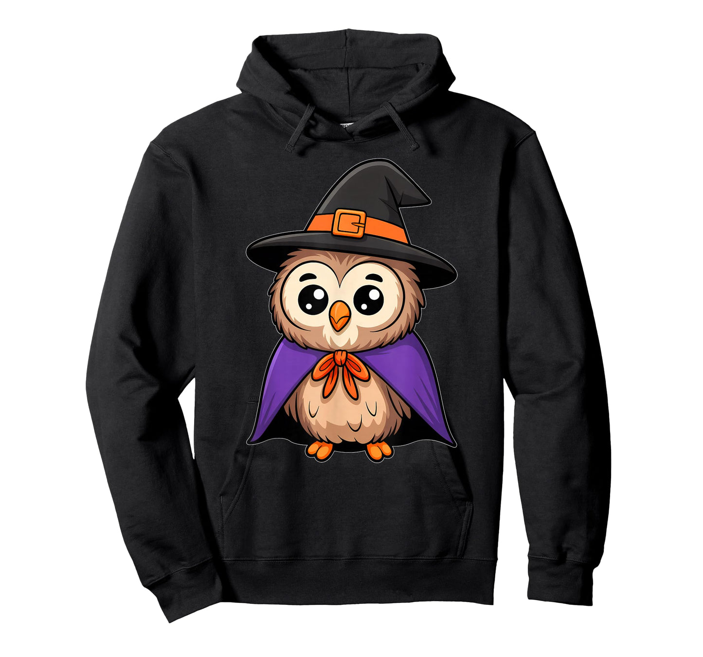 Cute Halloween Owl Witch Hat Costume Boys Girls Kids Toddler T-Shirt