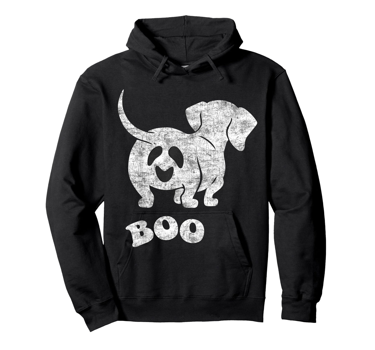 Boo Dachshund Spooky Dog Wiener Halloween Costume T-Shirt