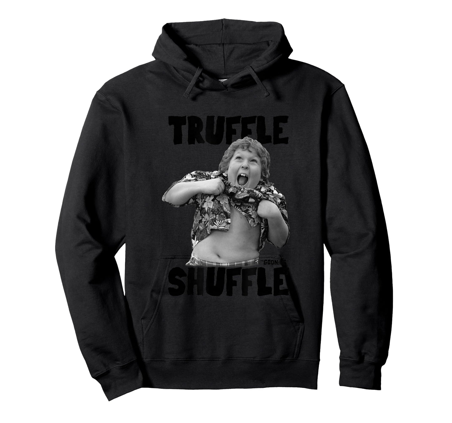 The Goonies Black and White Truffle Shuffle Photo Movie T-Shirt
