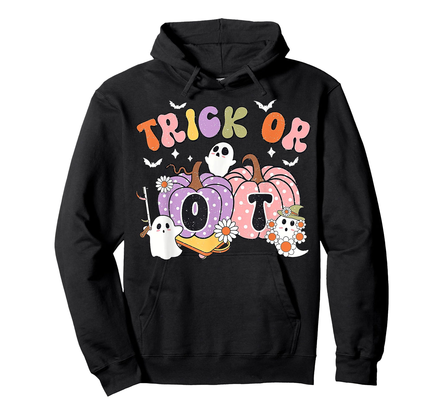 Trick Or OT Pumpkin Ghost Occupational Therapy Halloween T-Shirt