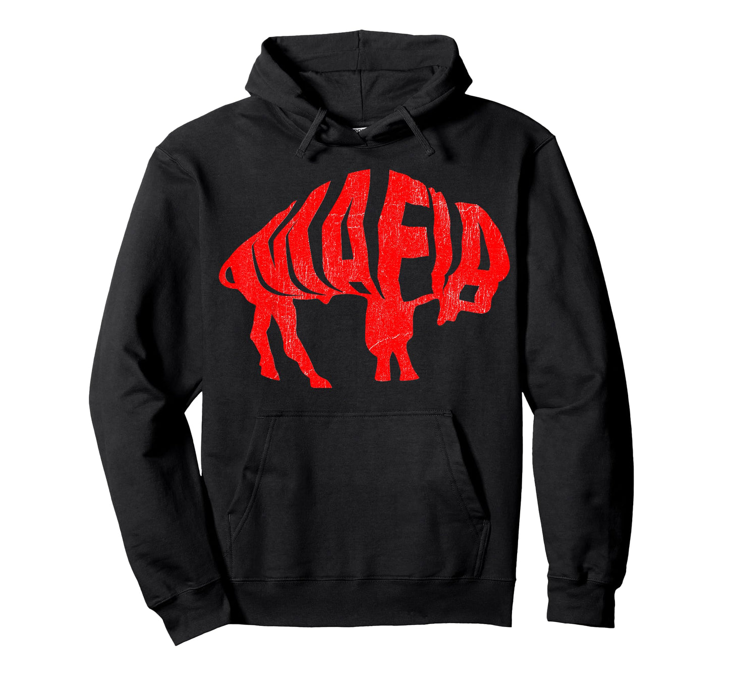 WNY Pride - Faded Red Buffalo T-Shirt