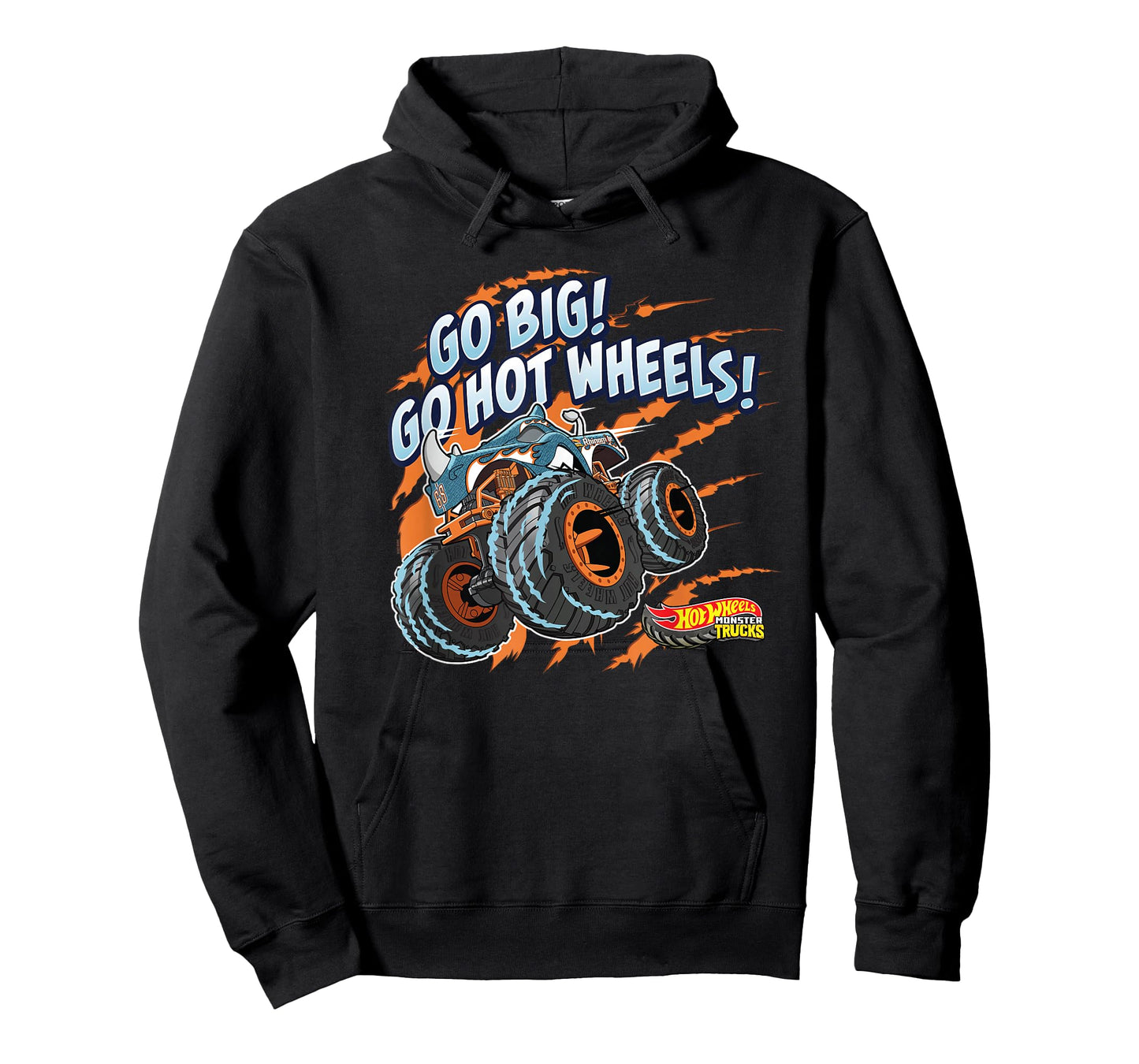 Hot Wheels Monster Trucks - Go Big! Go Hot Wheels! T-Shirt