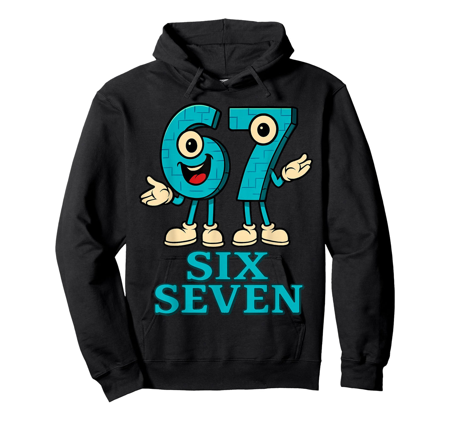 67 Six Seven 6-7 - Funny Italian Brainrot Kids Gaming Meme T-Shirt