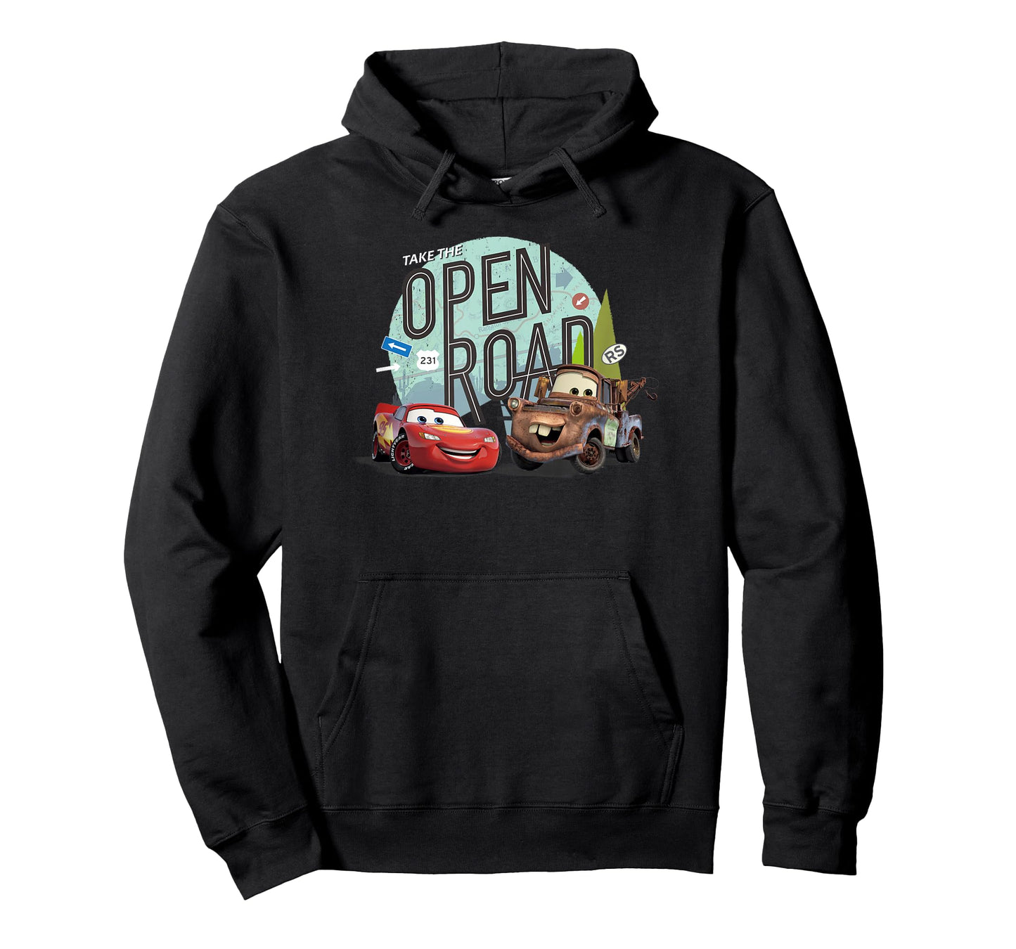 Disney Pixar Cars on the Road Take the Open Road T-Shirt