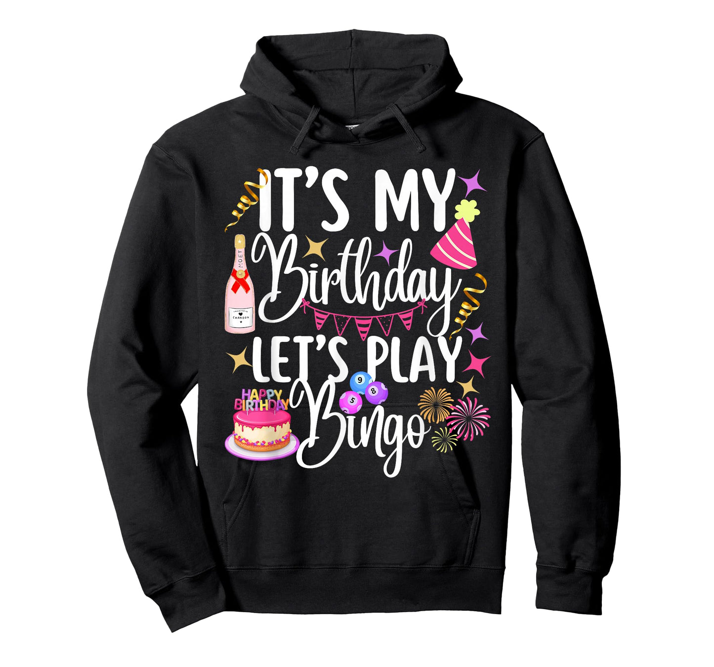 It's My Birthday Let's Play Bingo Player Party T-Shirt
