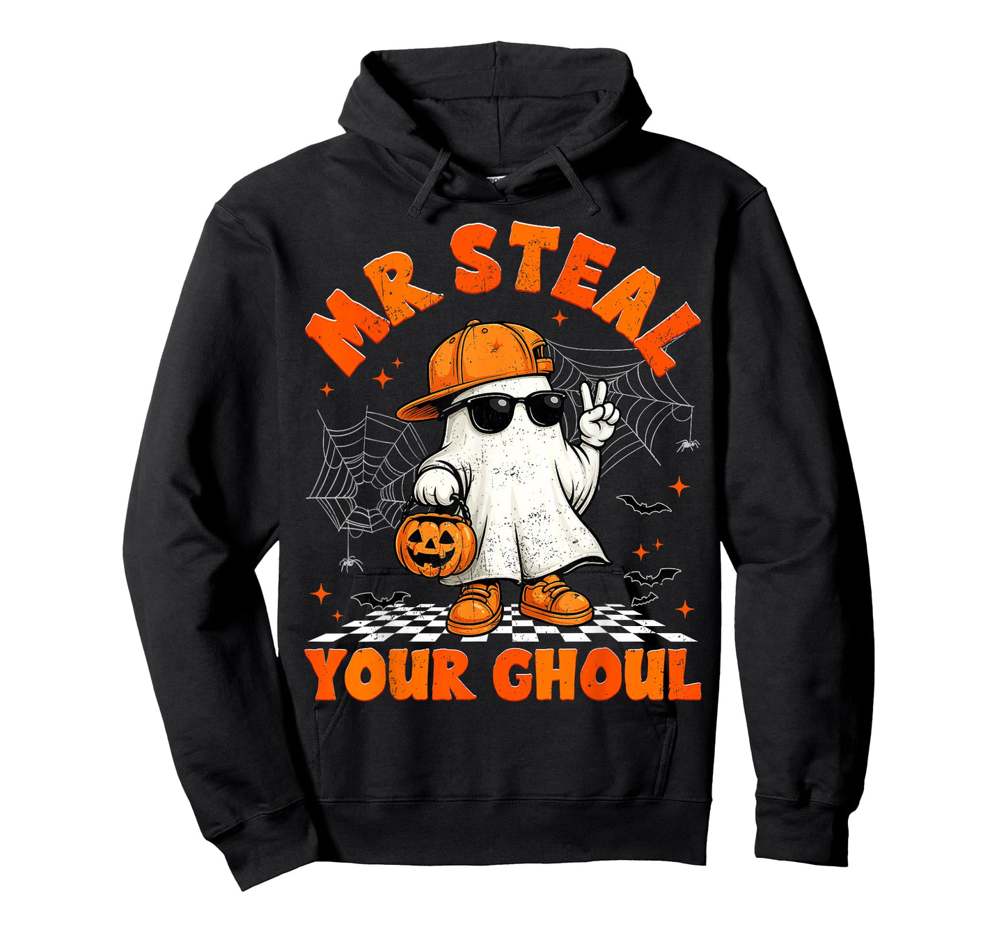 Mr Steal Your Ghoul Boo Ghost Halloween for Boys Kid Toddler T-Shirt