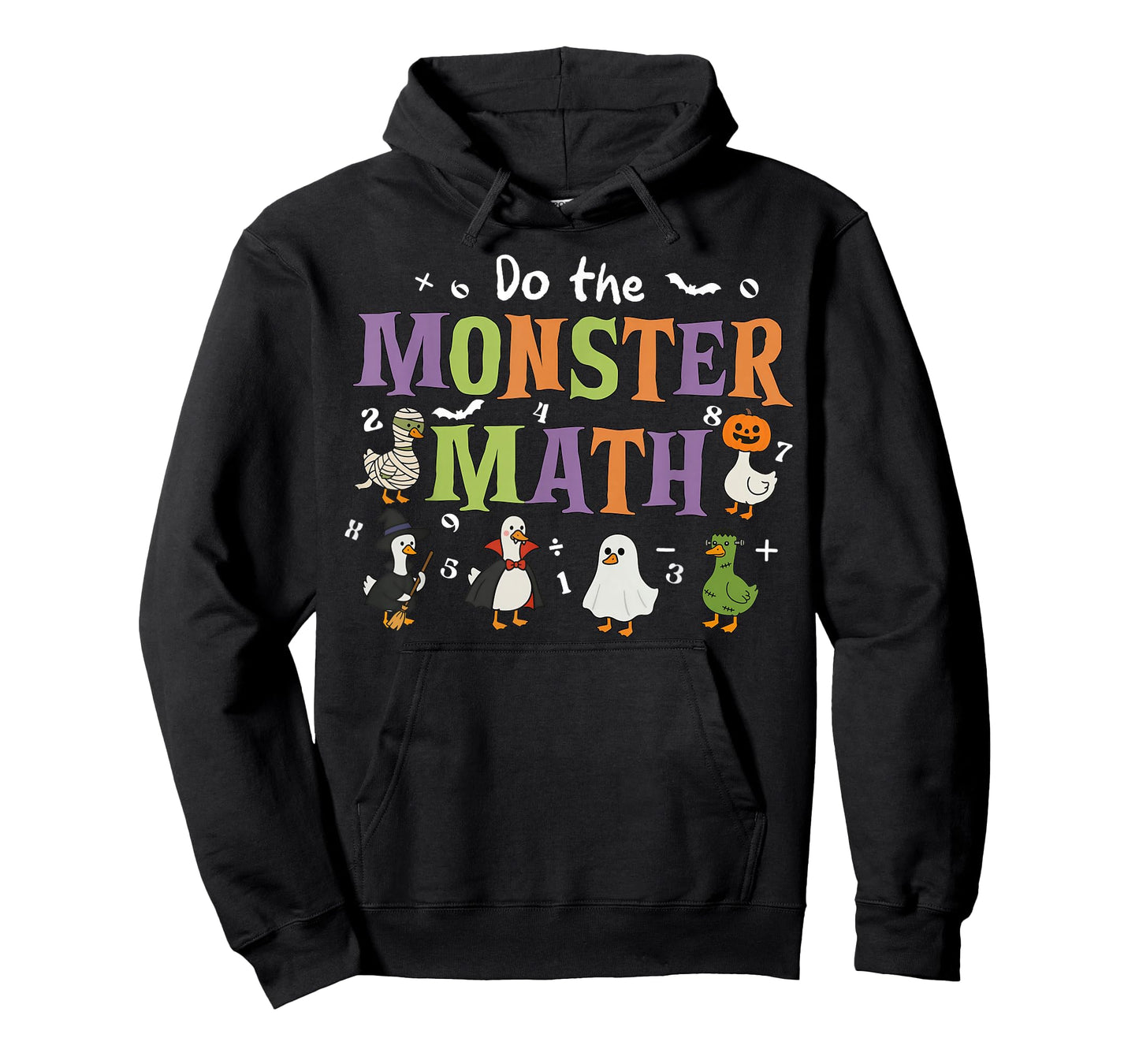Do The Monster Math Funny Duck Halloween Teachers Students T-Shirt