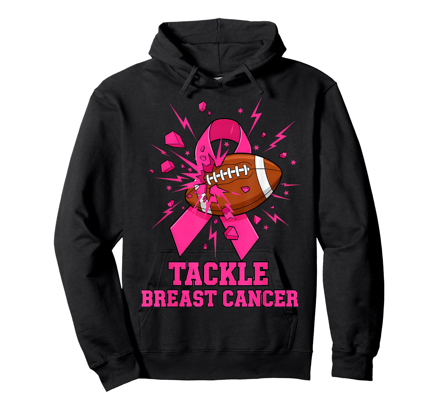 October Football Tackle Breast Cancer Awareness Men Women T-Shirt