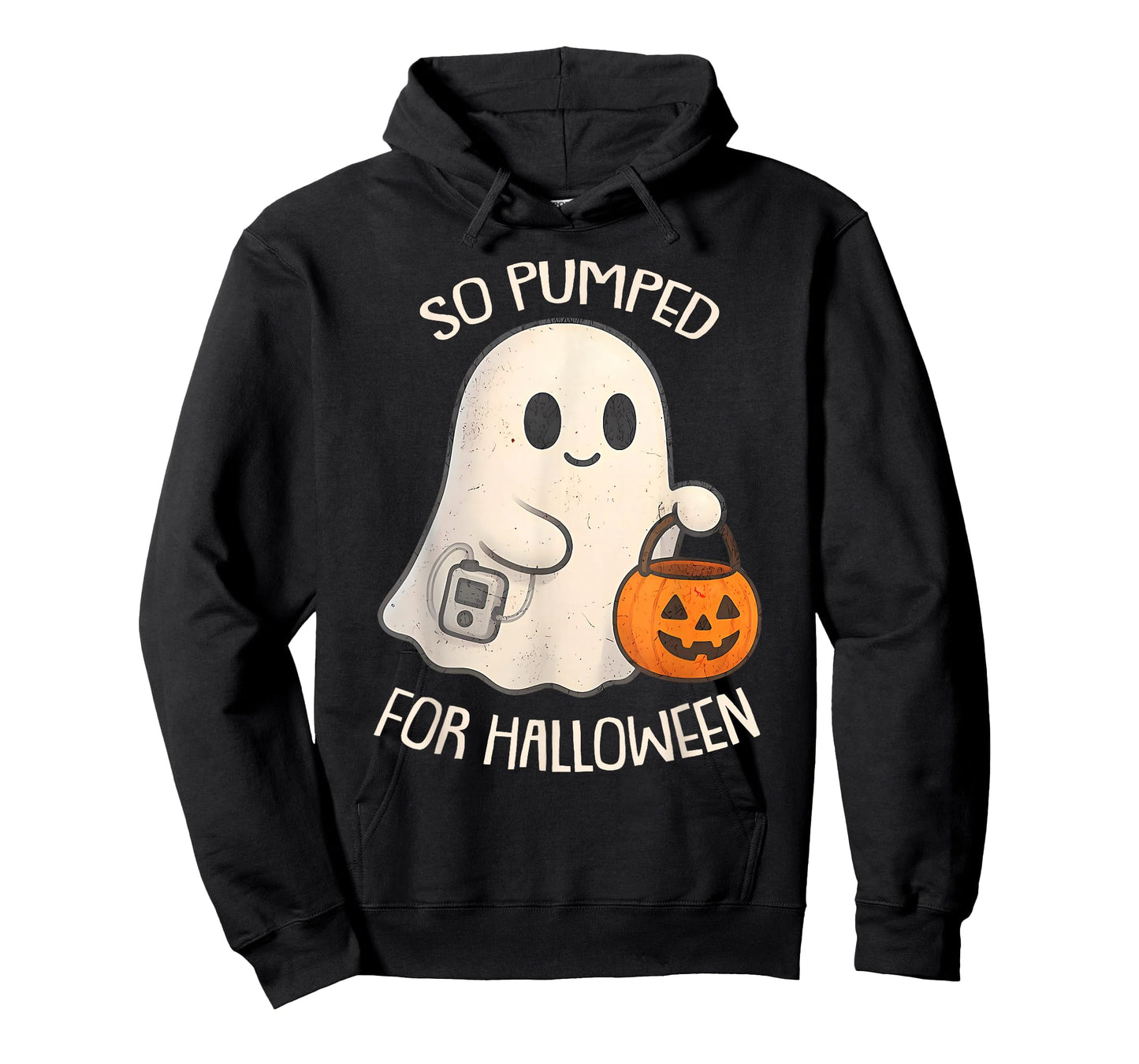 So Pumped for Halloween Cute Boo Ghost Diabetes Awareness T-Shirt