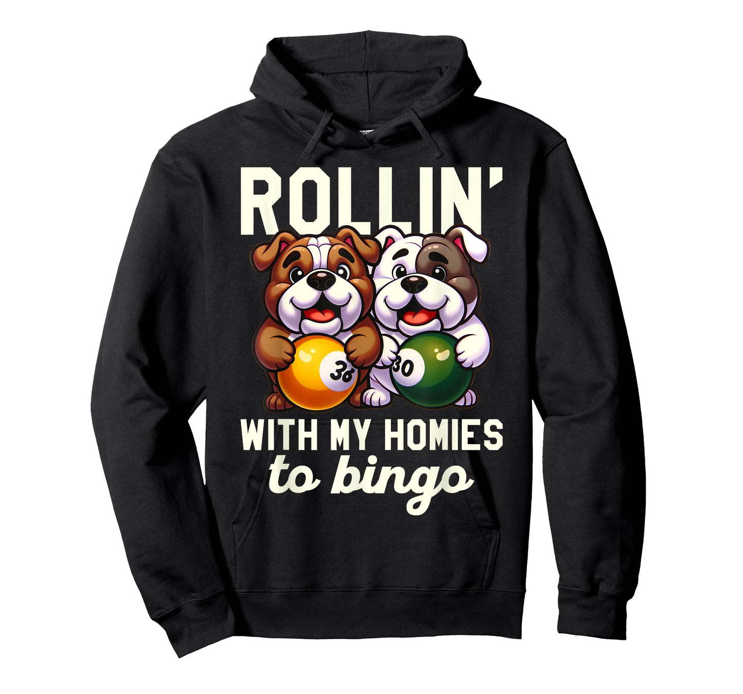 Funny Bingo Game Rollin' To Bingo Design T-Shirt