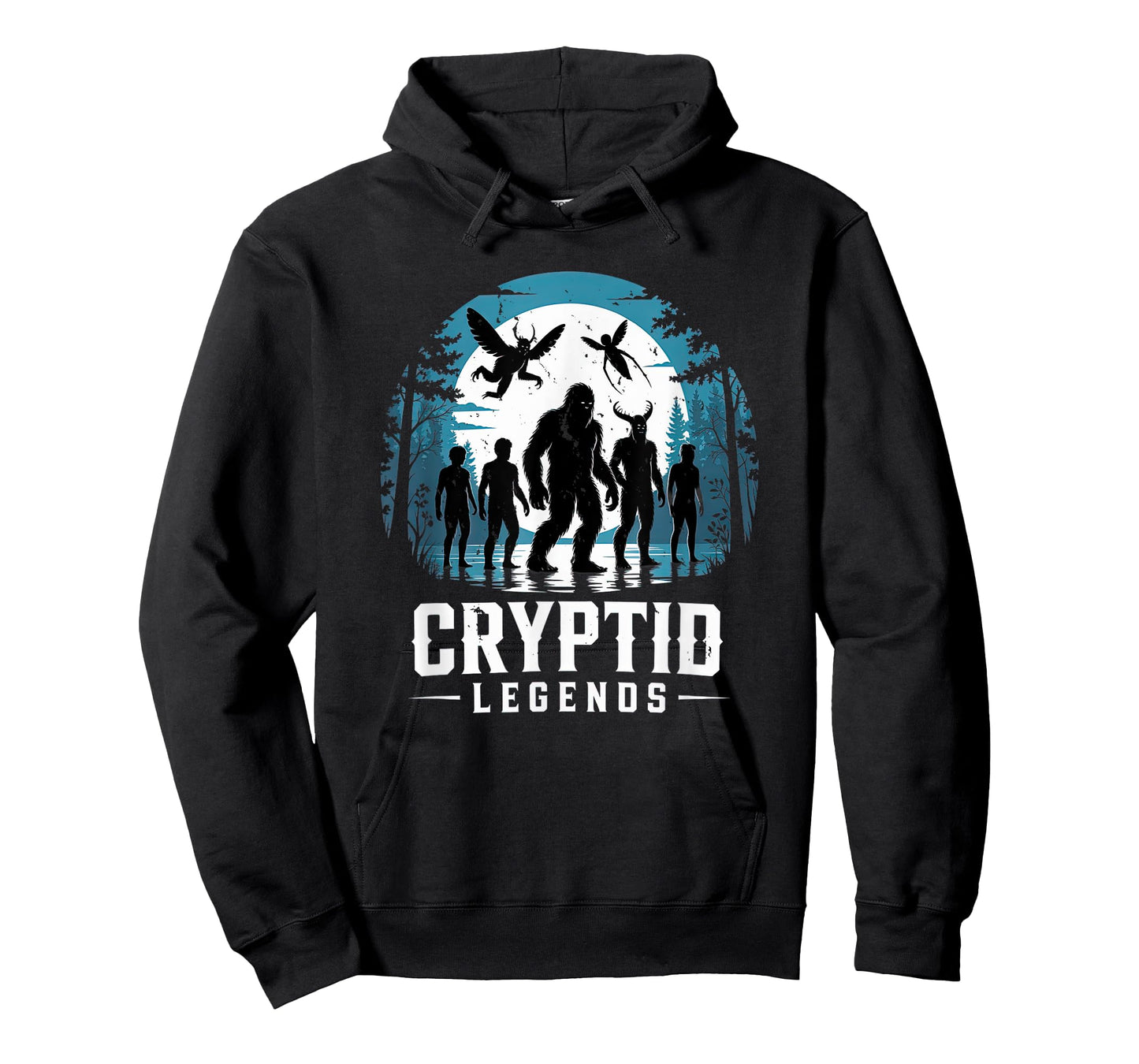 Cryptid legends mothman bigfoot jersey devil chupacabra T-Shirt