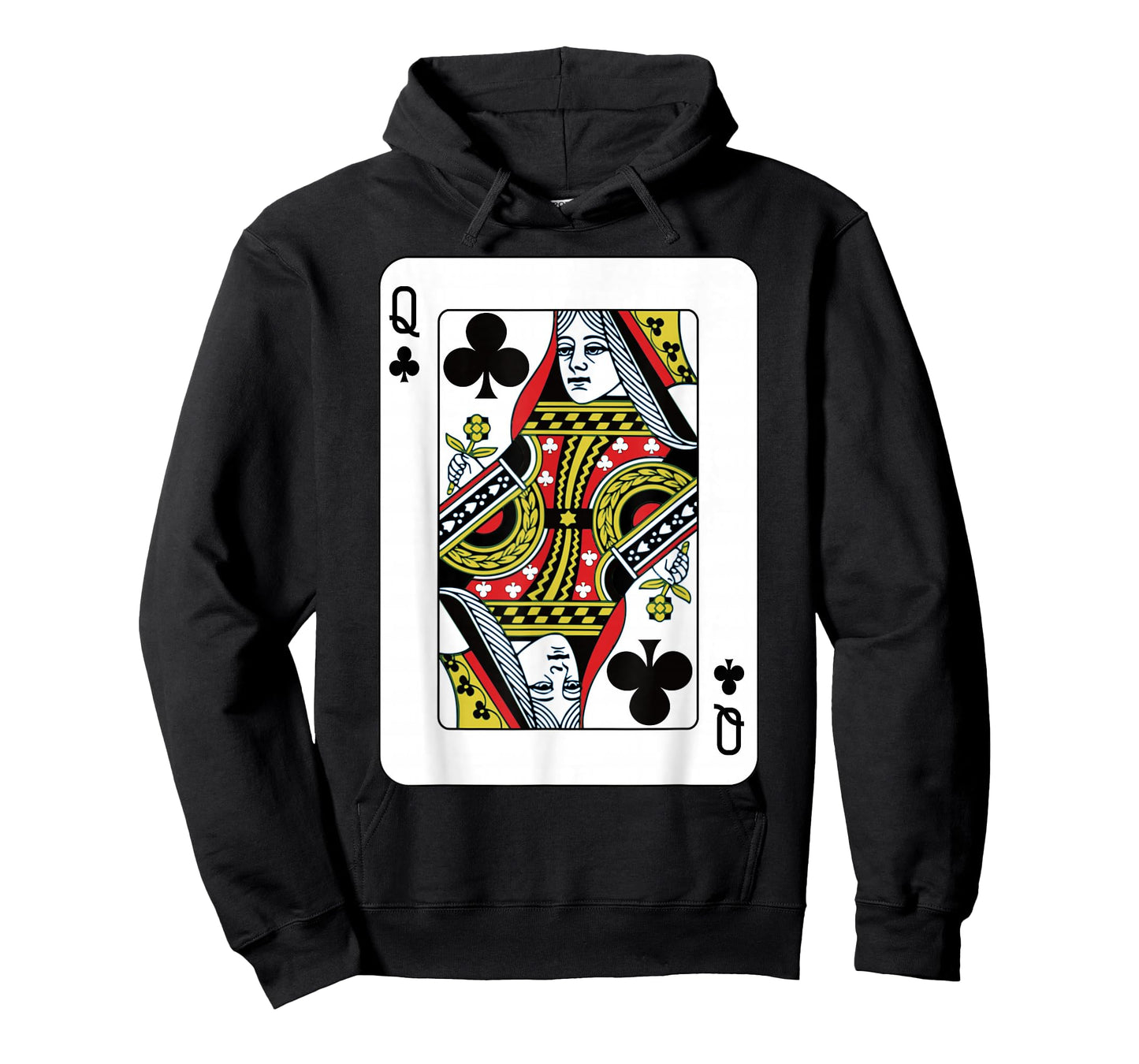 Queen of the Clubs at the Card Poker T-Shirt
