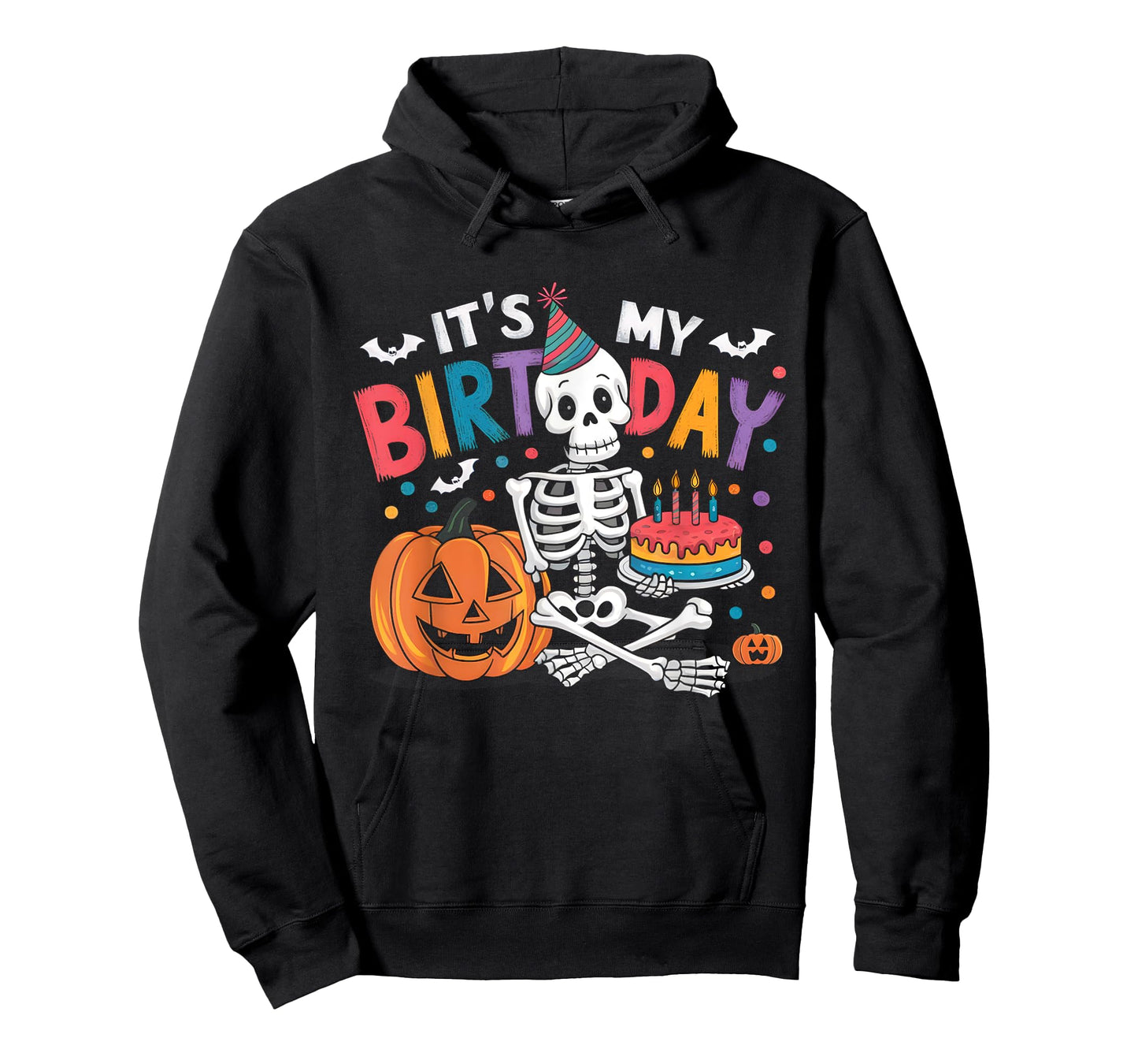 It's My Birthday Skeleton Happy Halloween Birthday Party T-Shirt