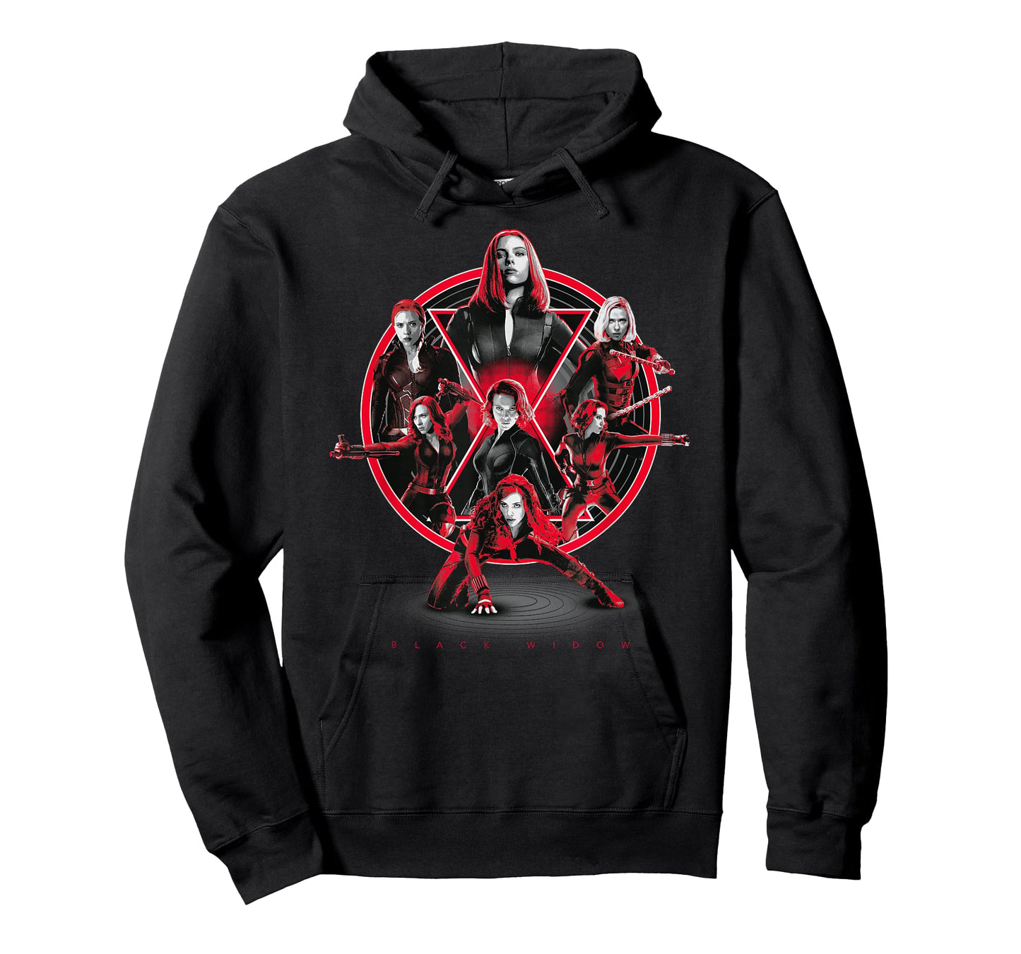 Marvel Avengers Black Widow Multiplied T-Shirt Small