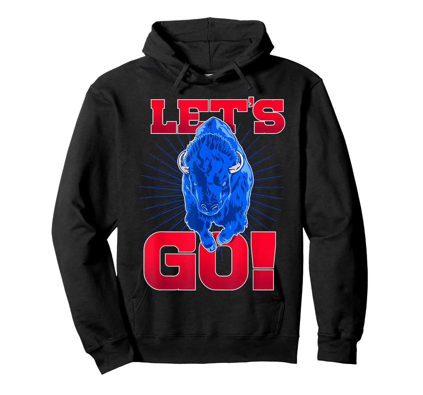 WNY Pride T-Shirt - Charging Buffalo - Let's Go T-Shirt