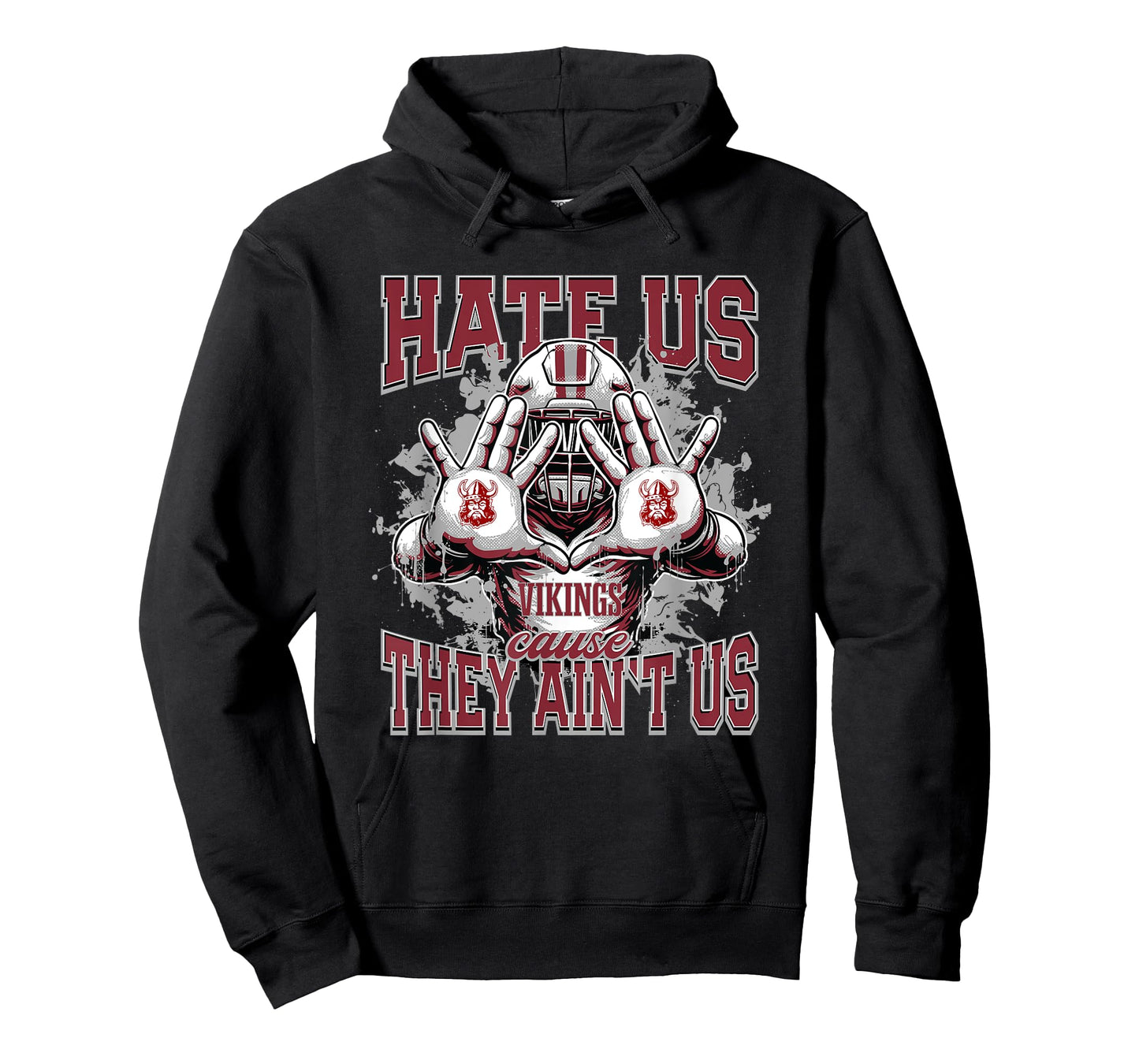 Lowndes Vikings Logo Hate Us Cause They Ain't HS T-Shirt