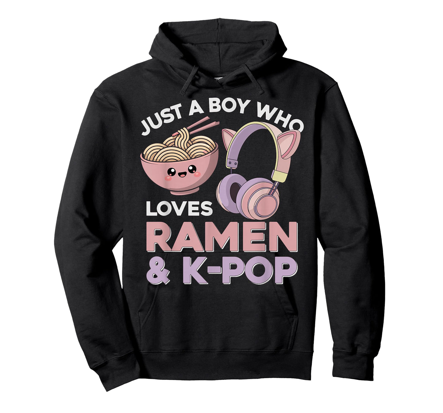 Ramen Kpop Just A Boy Who Loves & Ramen K Pop Boy T-Shirt
