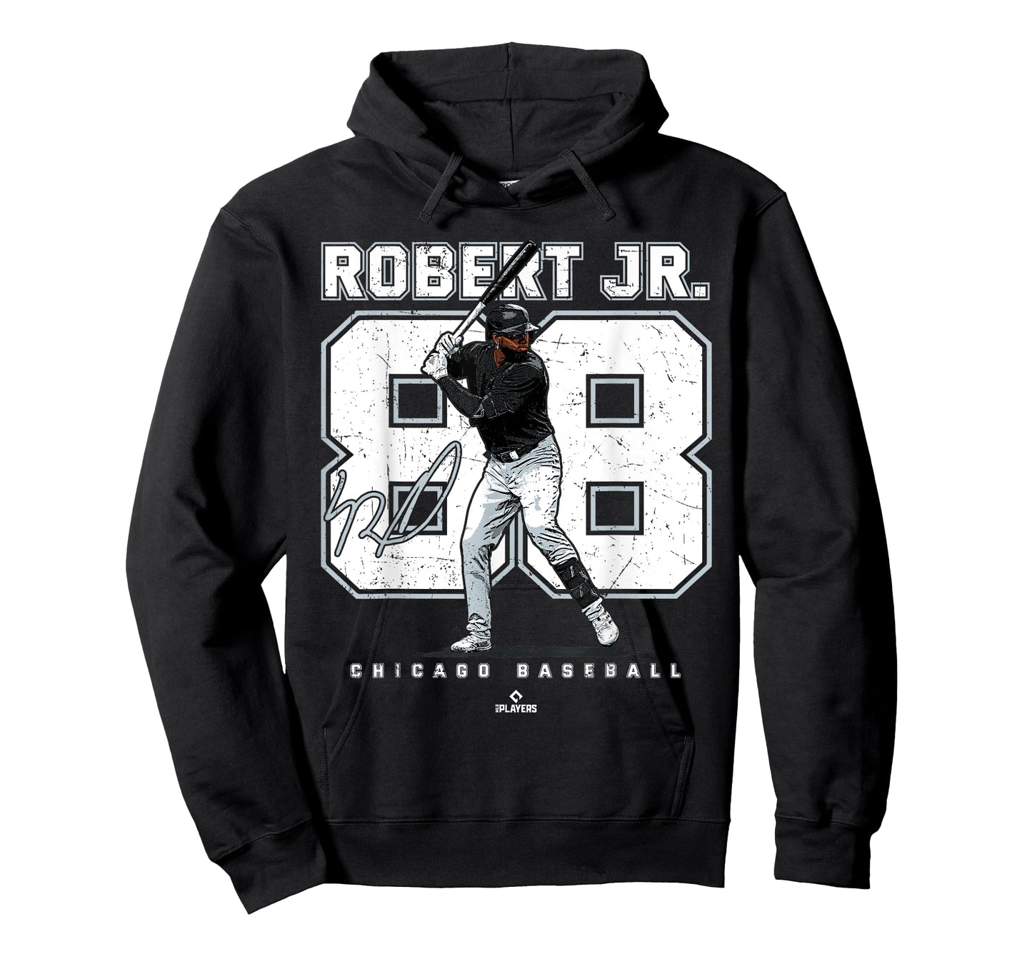 Number and Portrait Luis Robert Jr Chicago MLBPA T-Shirt