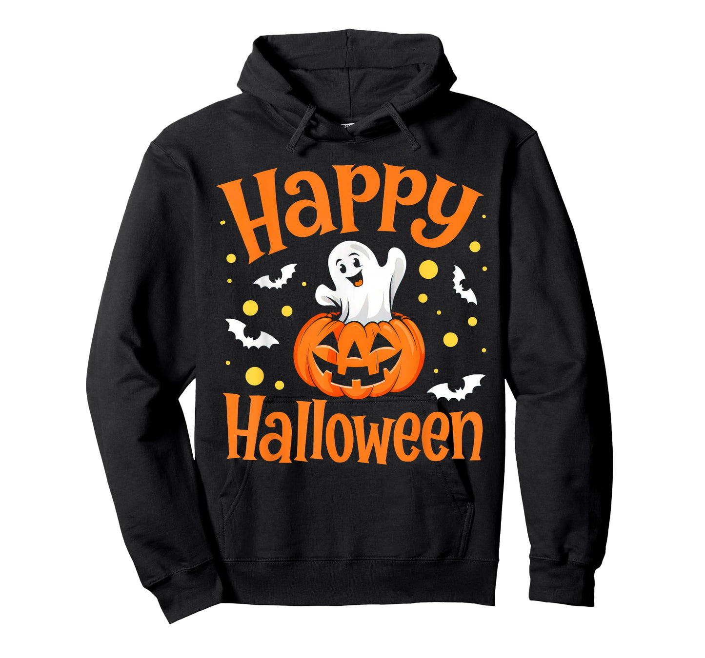 Happy Halloween Cute Ghost Pumpkin Spooky Matching Family T-Shirt
