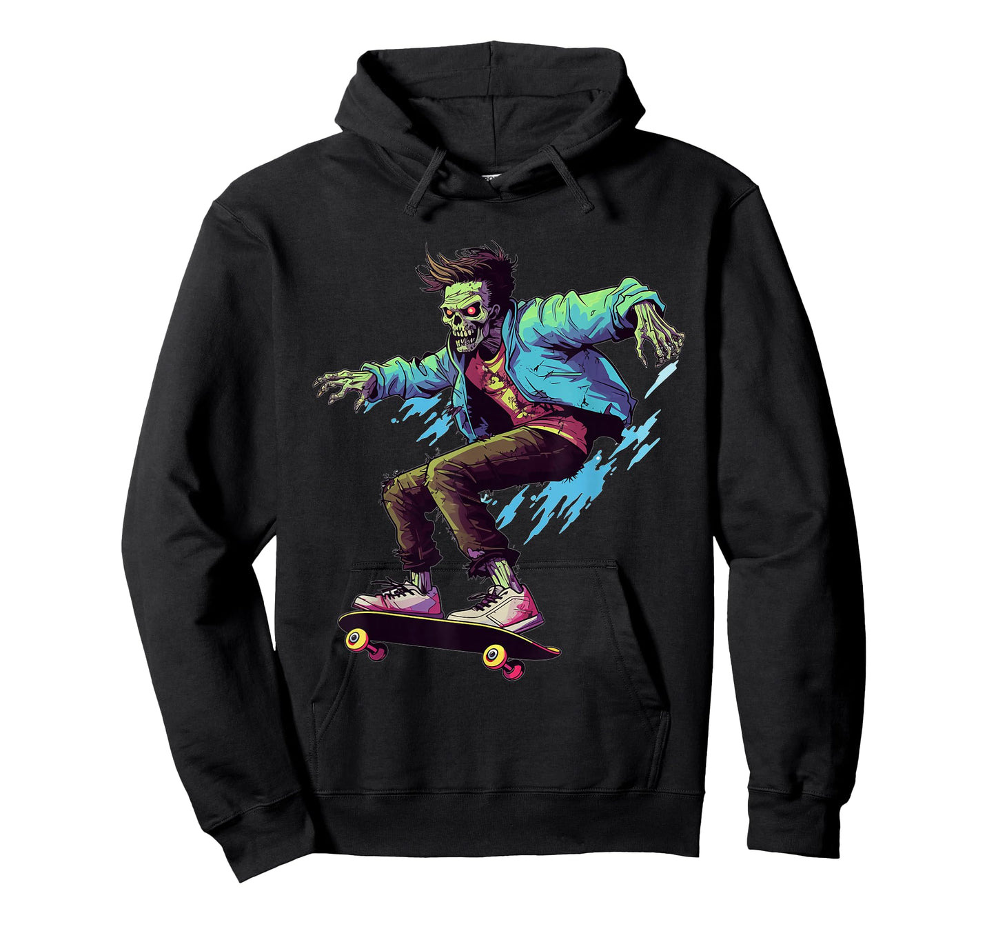 Zombie - Skateboard Skateboarder Skateboarding Skater T-Shirt