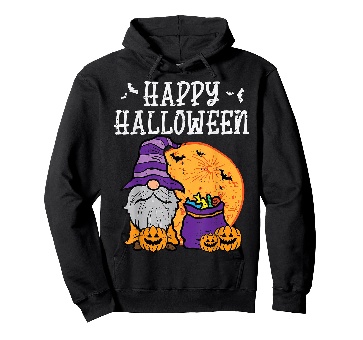 Happy Halloween Gnome Halloween Costume Women Girls Kids T-Shirt