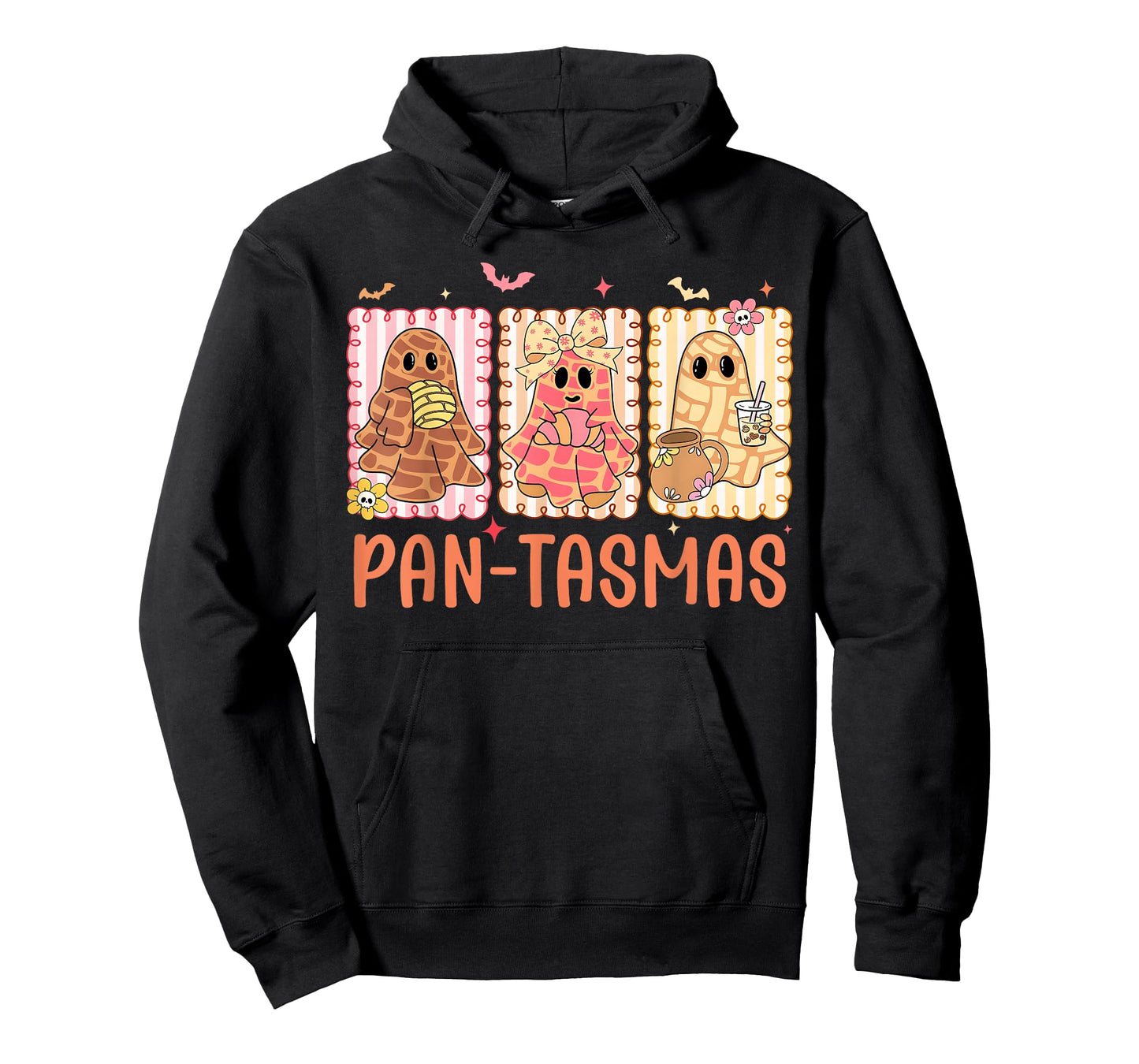 Ghost Halloween Pan Dulce Mexican Pan - Tasmas Pantasmas T-Shirt