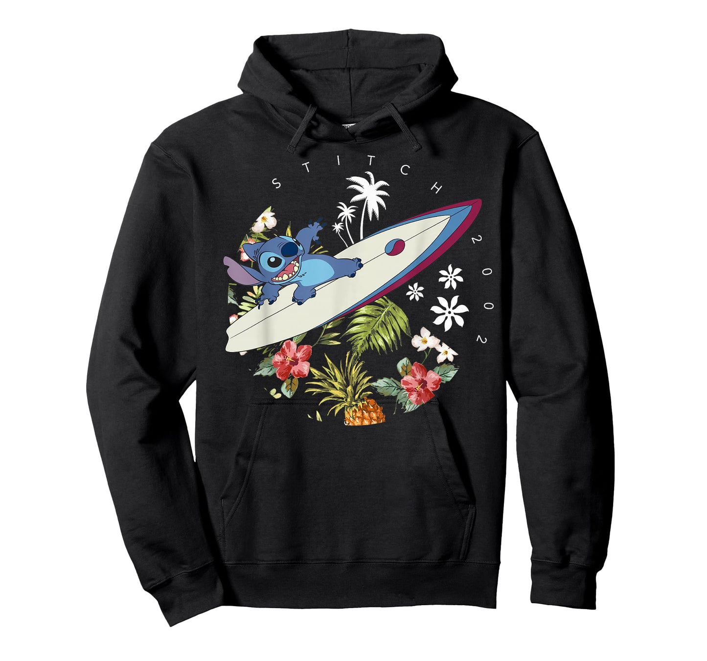 Disney Lilo & Stitch Surfing Stitch 2002 T-Shirt