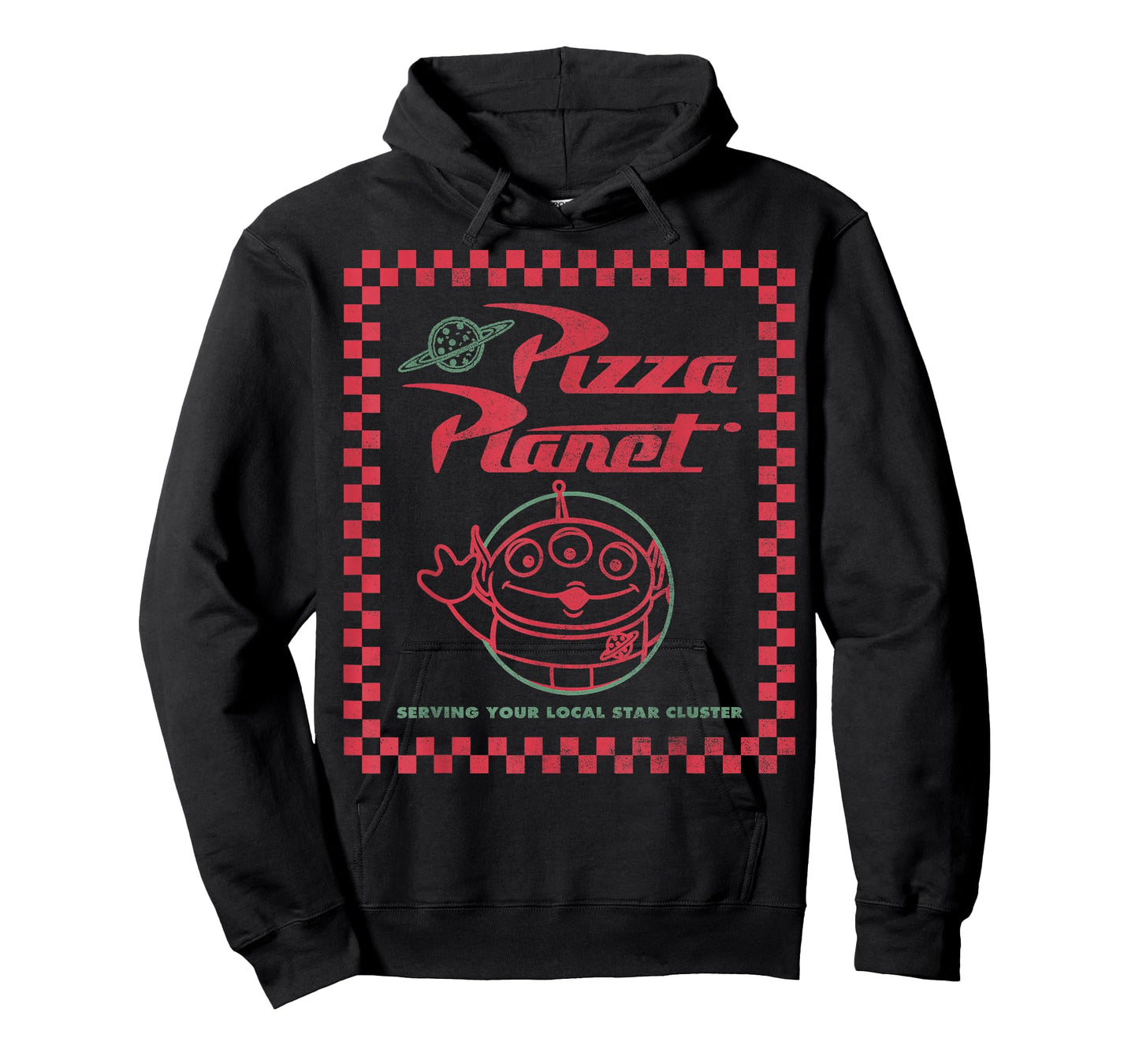 Disney Pixar Toy Story Alien Pizza Planet Box Art T-Shirt